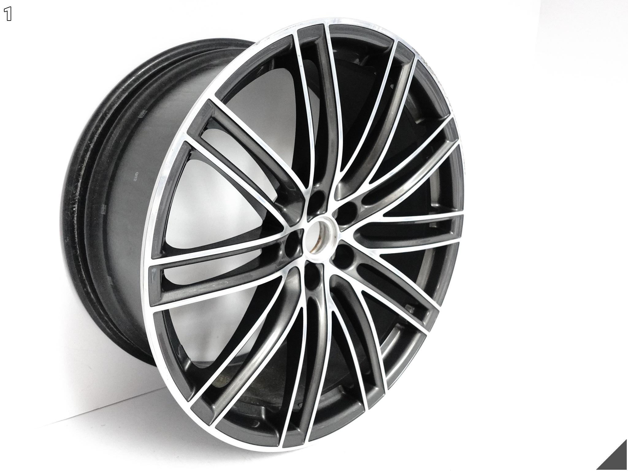 PORSCHE MACAN TURBO IV 95B 14-24 FELGA ALUFELGA 9,5JX21H2 ET27 5X112 OC6 PORSCHE MACAN TURBO IV 95B 14-24 FELGA ALUFELGA 9,5JX21H2 ET27 5X112 OC6 - obrazek 2