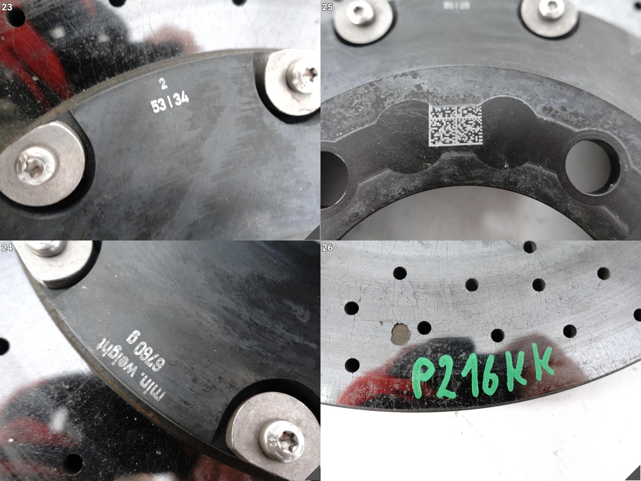 PORSCHE 991 992 TURBO C2 C2S C4 C4S PCCB TARCZA CERAMICZNA PRAWA PRZÓD PORSCHE 991 992 TURBO C2 C2S C4 C4S PCCB TARCZA CERAMICZNA PRAWA PRZÓD - obrazek 15