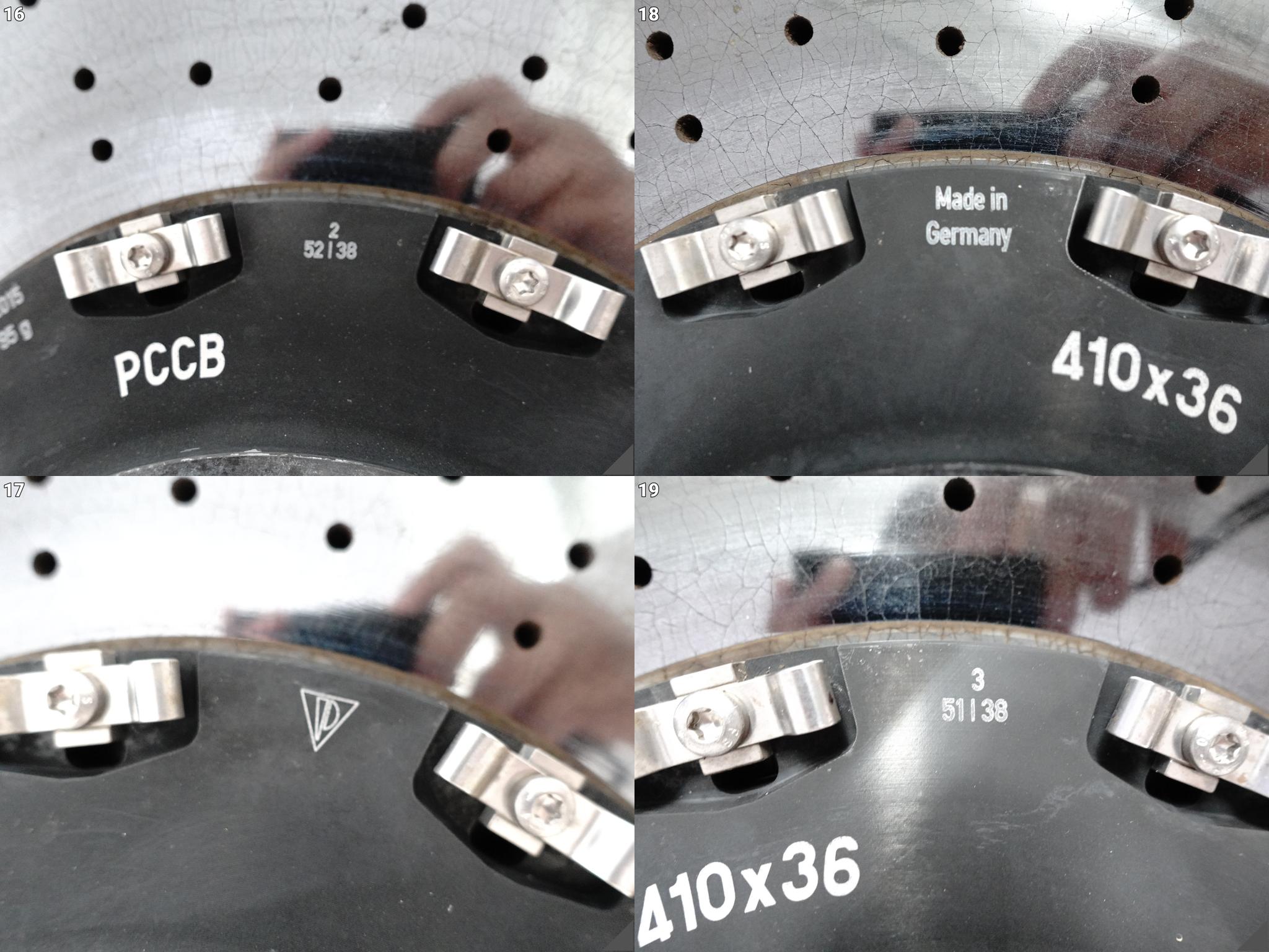 PORSCHE 991 992 TURBO C2 C2S C4 C4S PCCB TARCZA CERAMICZNA PRAWA PRZÓD PORSCHE 991 992 TURBO C2 C2S C4 C4S PCCB TARCZA CERAMICZNA PRAWA PRZÓD - obrazek 14