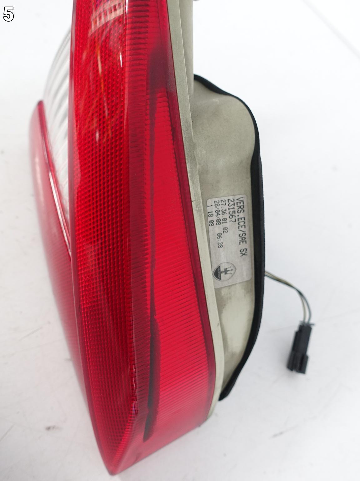 MASERATI GRANTURISMO M145 07-19 LAMPA W KLAPĘ BAGAŻNIKA LEWA TYŁ 231567 MASERATI GRANTURISMO M145 07-19 LAMPA W KLAPĘ BAGAŻNIKA LEWA TYŁ 231567 - obrazek 6