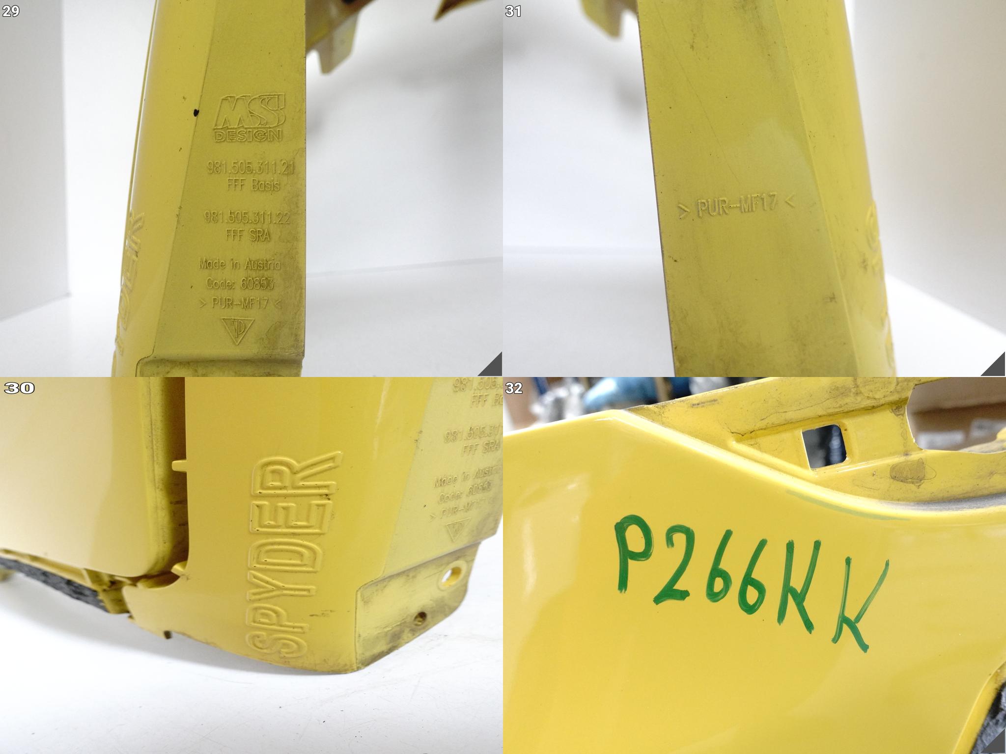 PORSCHE 981 BOXSTER CAYMAN SPYDER GT4 2016 ZDERZAK BUMPER PRZÓD (SPRYSKI) PORSCHE 981 BOXSTER CAYMAN SPYDER GT4 2016 ZDERZAK BUMPER PRZÓD (SPRYSKI) - obrazek 15