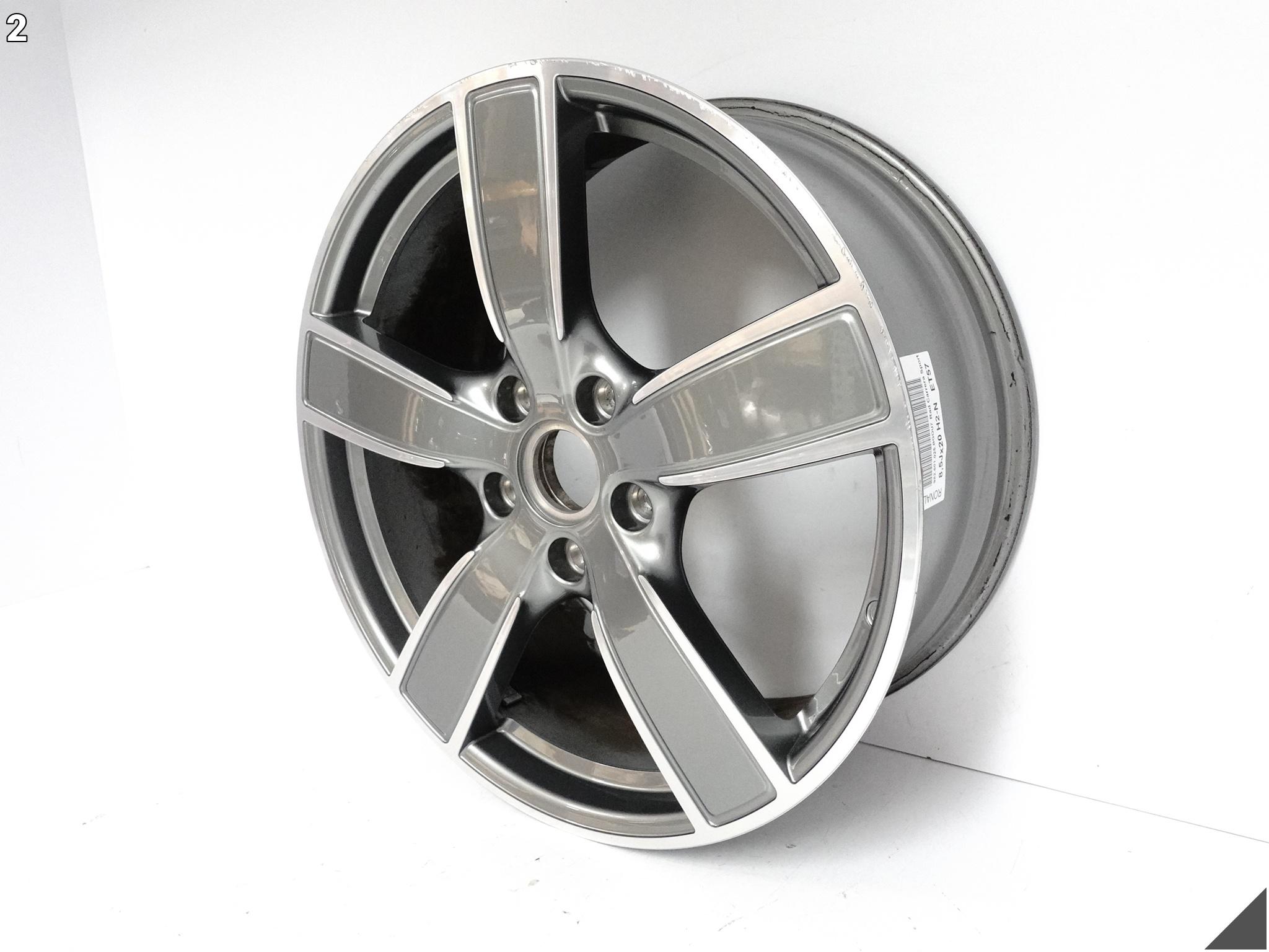 PORSCHE 718 982 CAYMAN BOXSTER RAD CARRERA SPORT FELGA 8,5Jx20 ET57 5×130 PORSCHE 718 982 CAYMAN BOXSTER RAD CARRERA SPORT FELGA 8,5Jx20 ET57 5x130 - obrazek 3