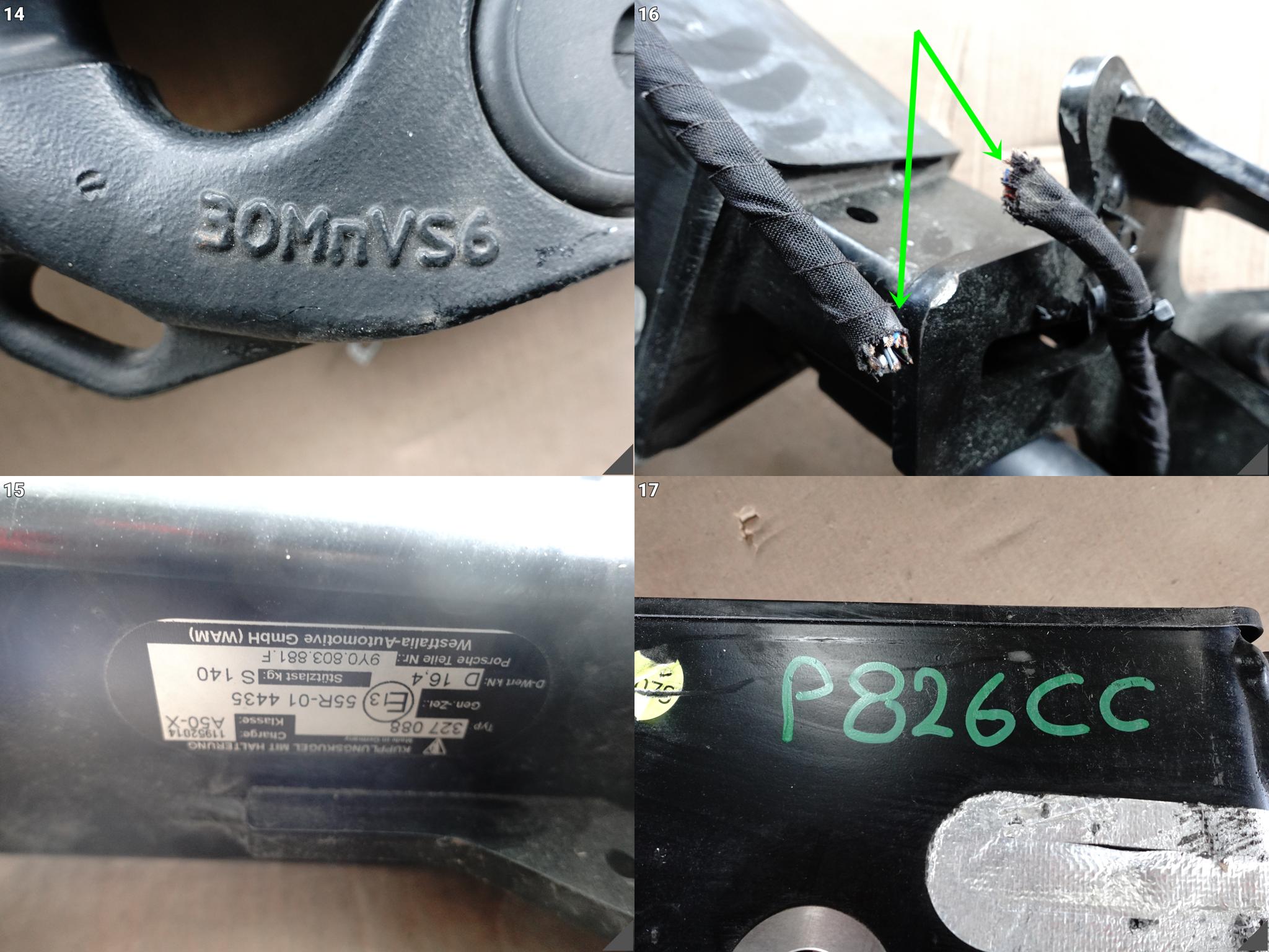 PORSCHE CAYENNE III E3 9Y0 18- HAK HOLOWNICZY ELEKTRYCZNY SKŁADANY BELKA PORSCHE CAYENNE III E3 9Y0 18- HAK HOLOWNICZY ELEKTRYCZNY SKŁADANY BELKA - obrazek 15