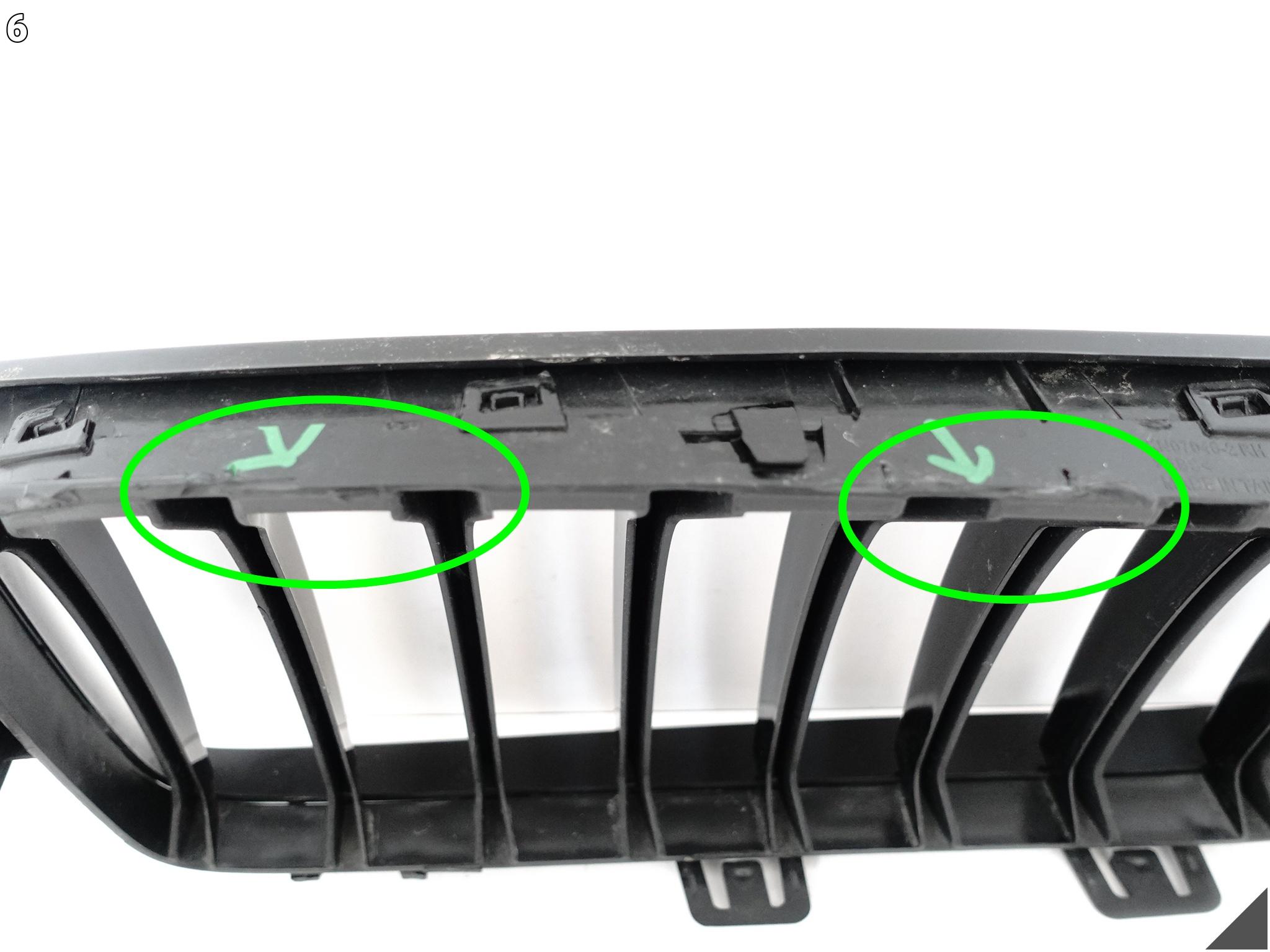 BMW 4 F32 F33 F36 M-PAKIET LIFT LCI 13-20 GRILL ATRAPA NERKA PRAWA PRZÓD BMW 4 F32 F33 F36 M-PAKIET LIFT LCI 13-20 GRILL ATRAPA NERKA PRAWA PRZÓD - obrazek 7