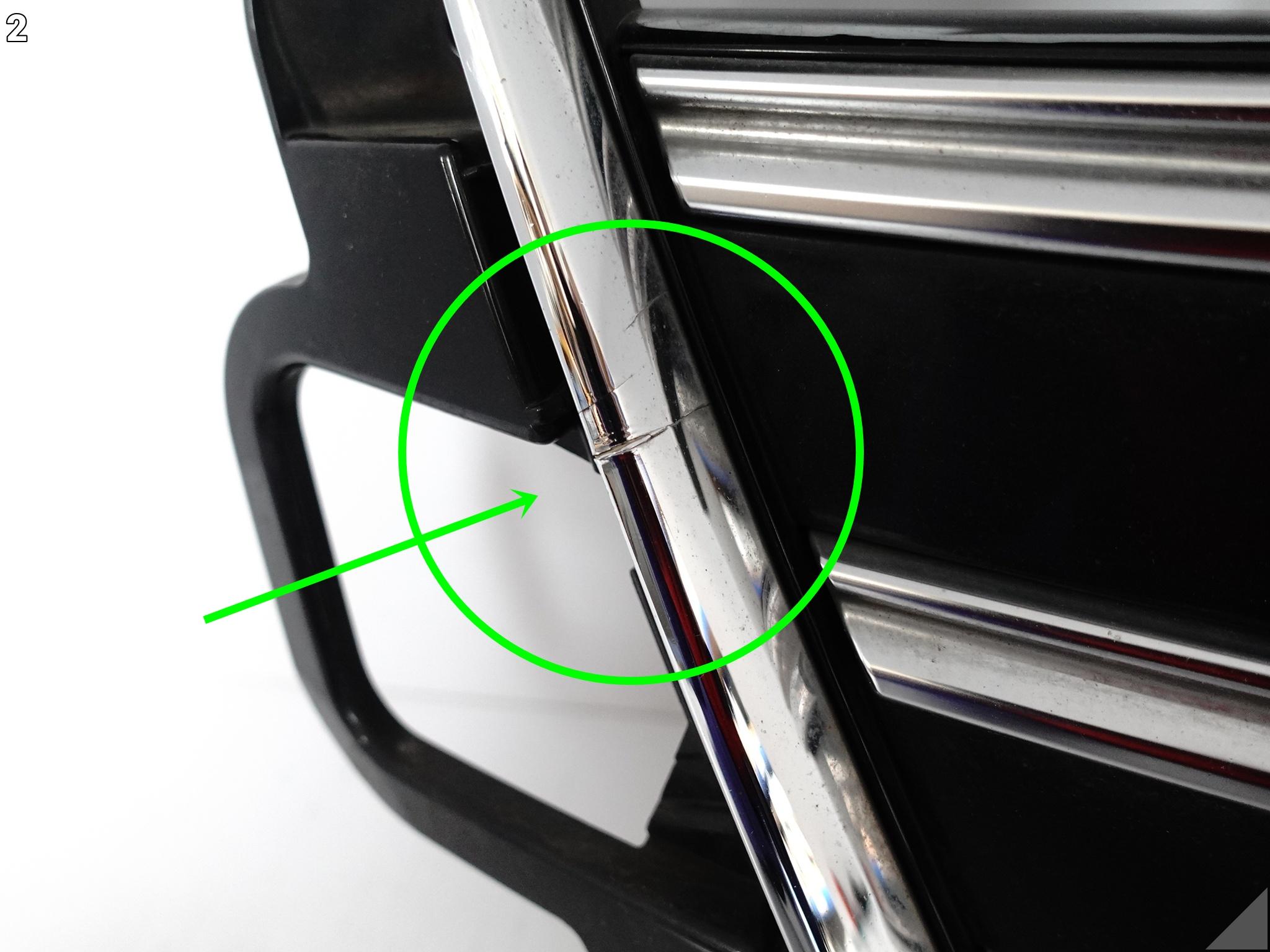 AUDI A4 B9 8W0 LIFT 19-24 ZWYKŁY / BASIS GRILL ATRAPA W ZDERZAK PRZÓD PDC AUDI A4 B9 8W0 LIFT 19-24 ZWYKŁY / BASIS GRILL ATRAPA W ZDERZAK PRZÓD PDC - obrazek 3