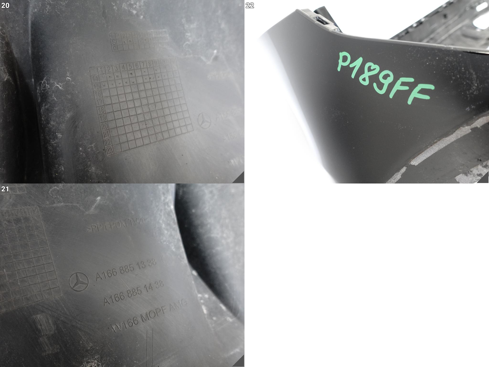 MERCEDES GLE GLE63 W166 SUV LIFT MOPF 63 6.3 AMG 15-19 ZDERZAK SPOILER TYŁ MERCEDES GLE GLE63 W166 SUV LIFT MOPF 63 6.3 AMG 15-19 ZDERZAK SPOILER TYŁ - obrazek 15