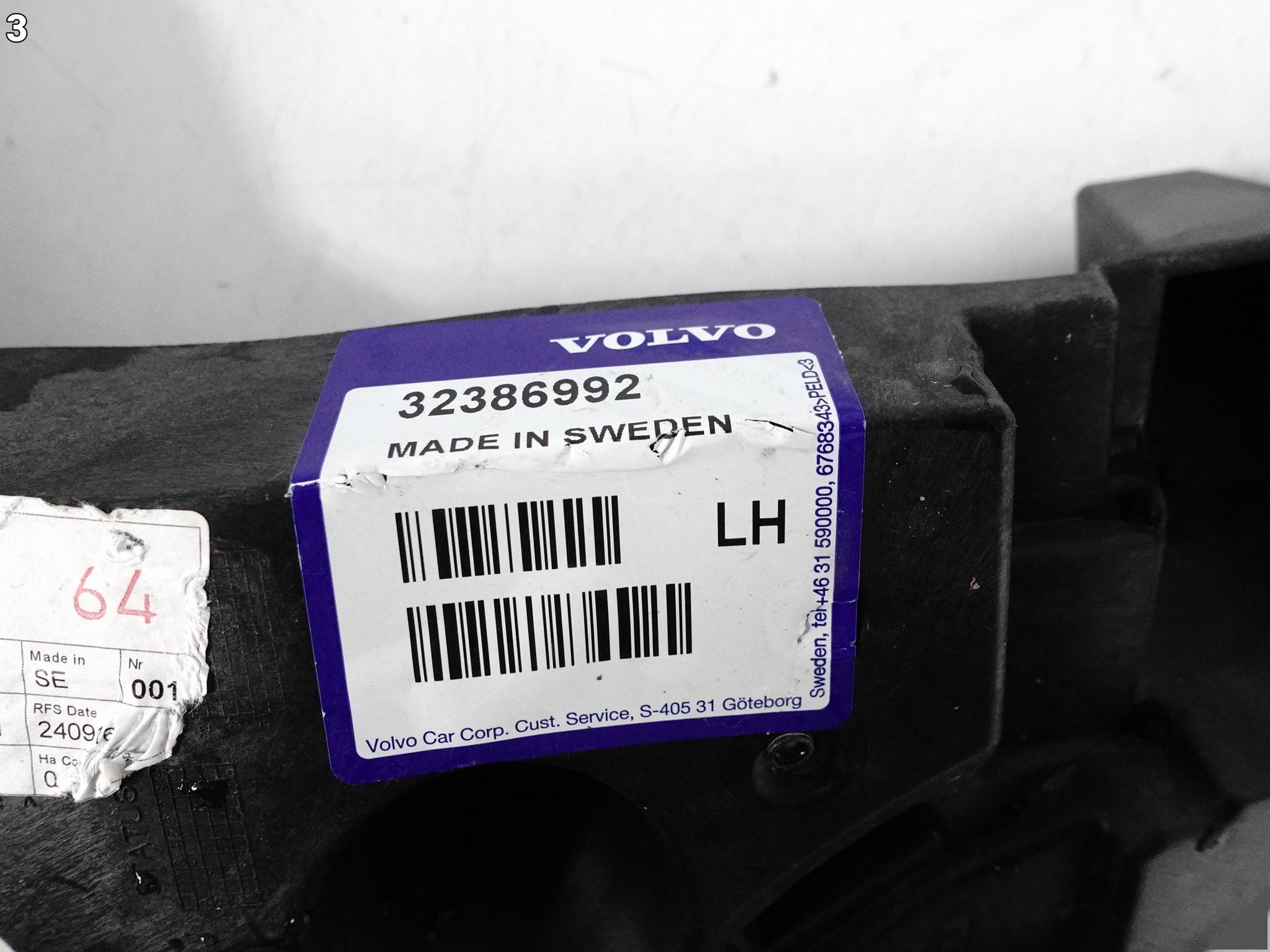 VOLVO XC40 EX40 C40 RECHARGE 17- ŚLIZG UCHWYT MOCOWANIE W ZDERZAK LEWY TYŁ VOLVO XC40 EX40 C40 RECHARGE 17- ŚLIZG UCHWYT MOCOWANIE W ZDERZAK LEWY TYŁ - obrazek 4