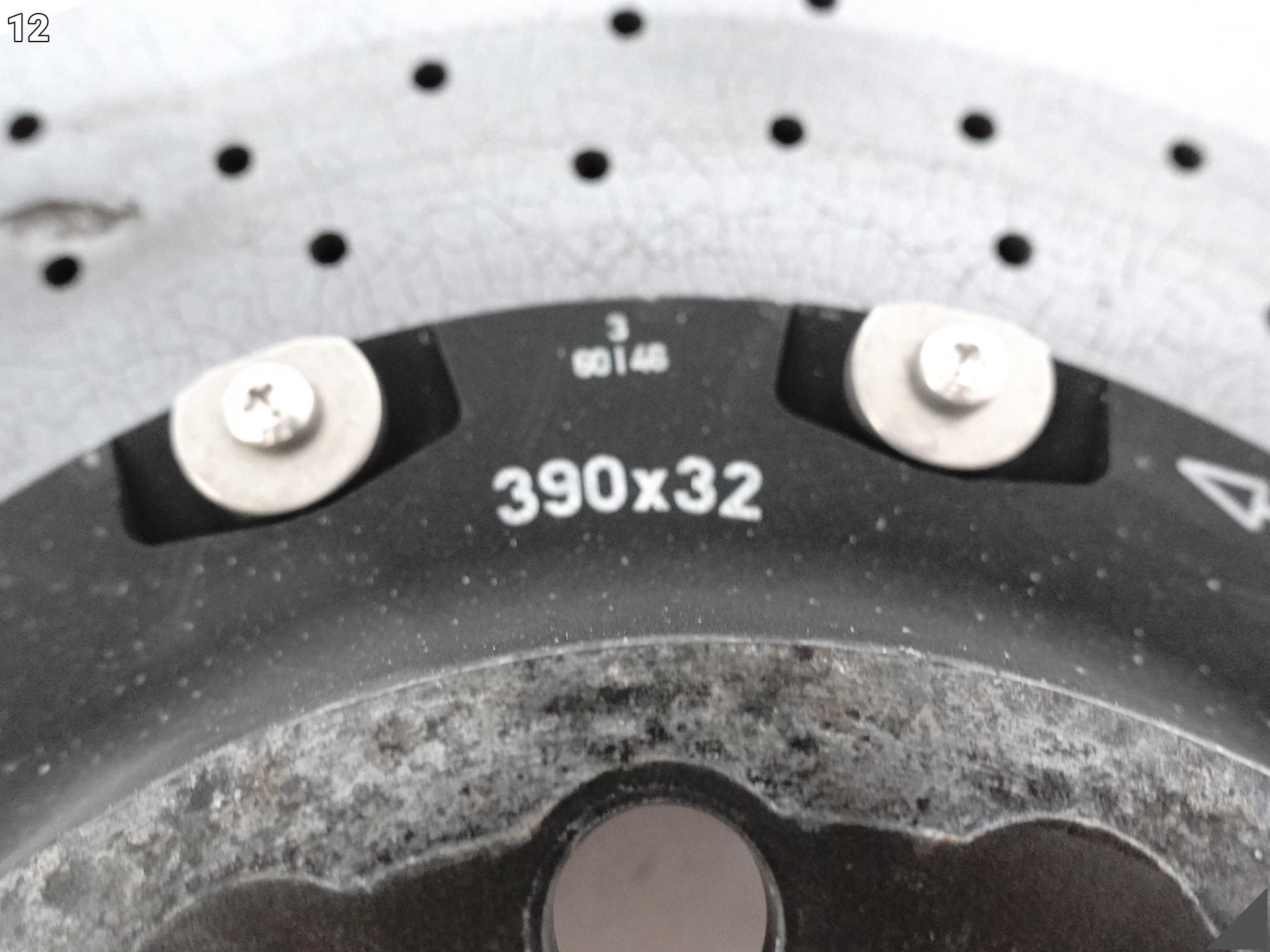 PORSCHE 991 992 TURBO GTS 981 GT4 PCCB TARCZA CERAMICZNA LEWA TYŁ PORSCHE 991 992 TURBO GTS 981 GT4 PCCB TARCZA CERAMICZNA LEWA TYŁ - obrazek 13