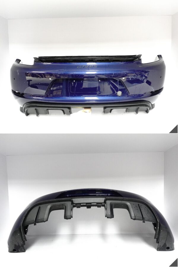 PORSCHE 718 982 CAYMAN BOXSTER SPYDER GT4 RS GT4RS ZDERZAK + SPOILER TYŁ