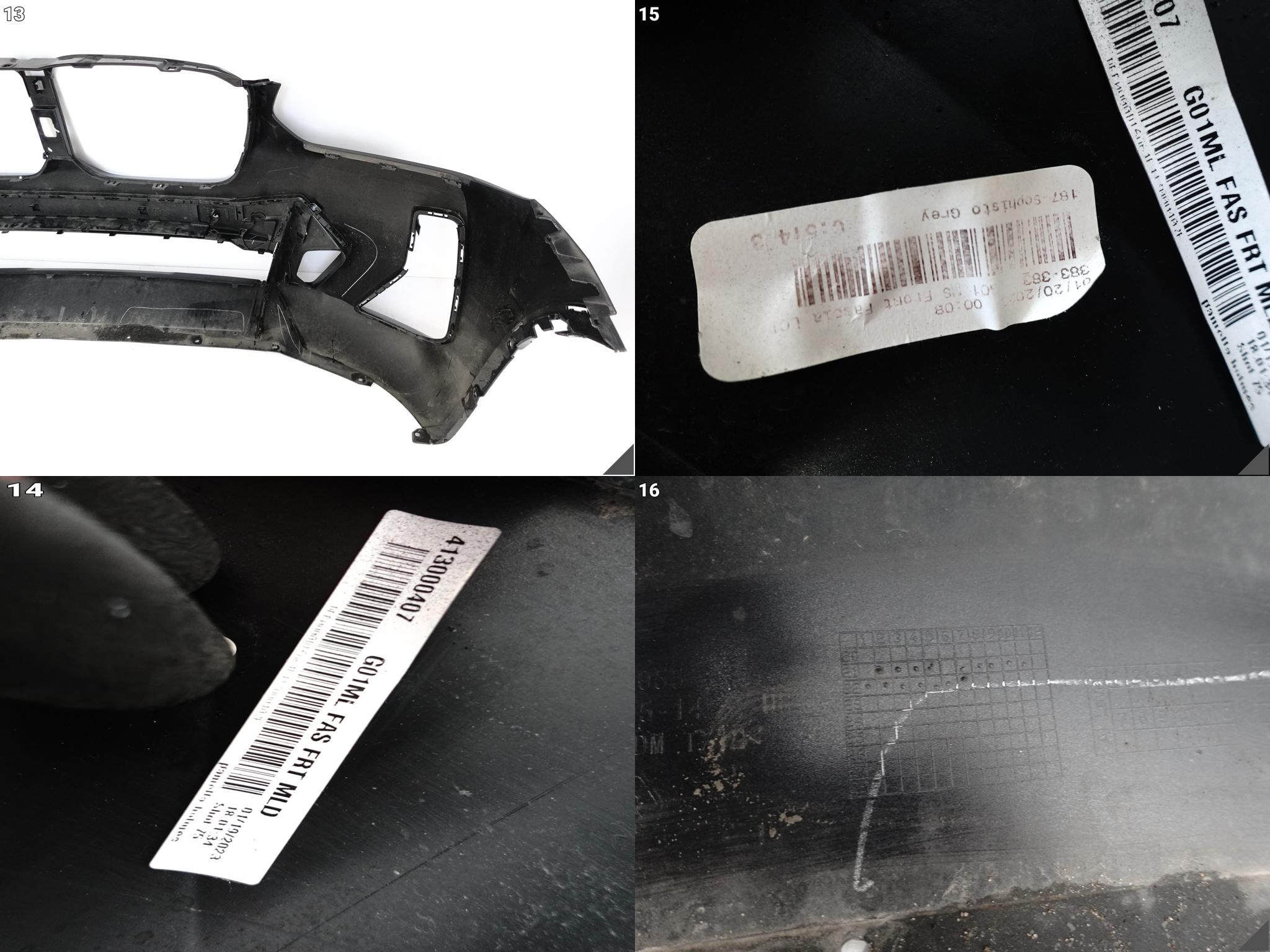 BMW X3 G01 X4 G02 M-PAKIET LIFT LCI 20-24 ZDERZAK WLOT BLENDA RAMKA PRZÓD BMW X3 G01 X4 G02 M-PAKIET LIFT LCI 20-24 ZDERZAK WLOT BLENDA RAMKA PRZÓD - obrazek 14