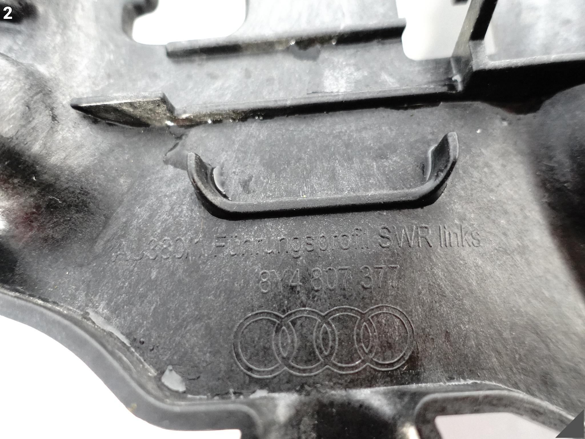 AUDI A3 S3 RS3 8Y0 20- SPORTBACK ŚLIZG UCHWYT MOCOWANIE W ZDERZAK LEWY TYŁ AUDI A3 S3 RS3 8Y0 20- SPORTBACK ŚLIZG UCHWYT MOCOWANIE W ZDERZAK LEWY TYŁ - obrazek 3