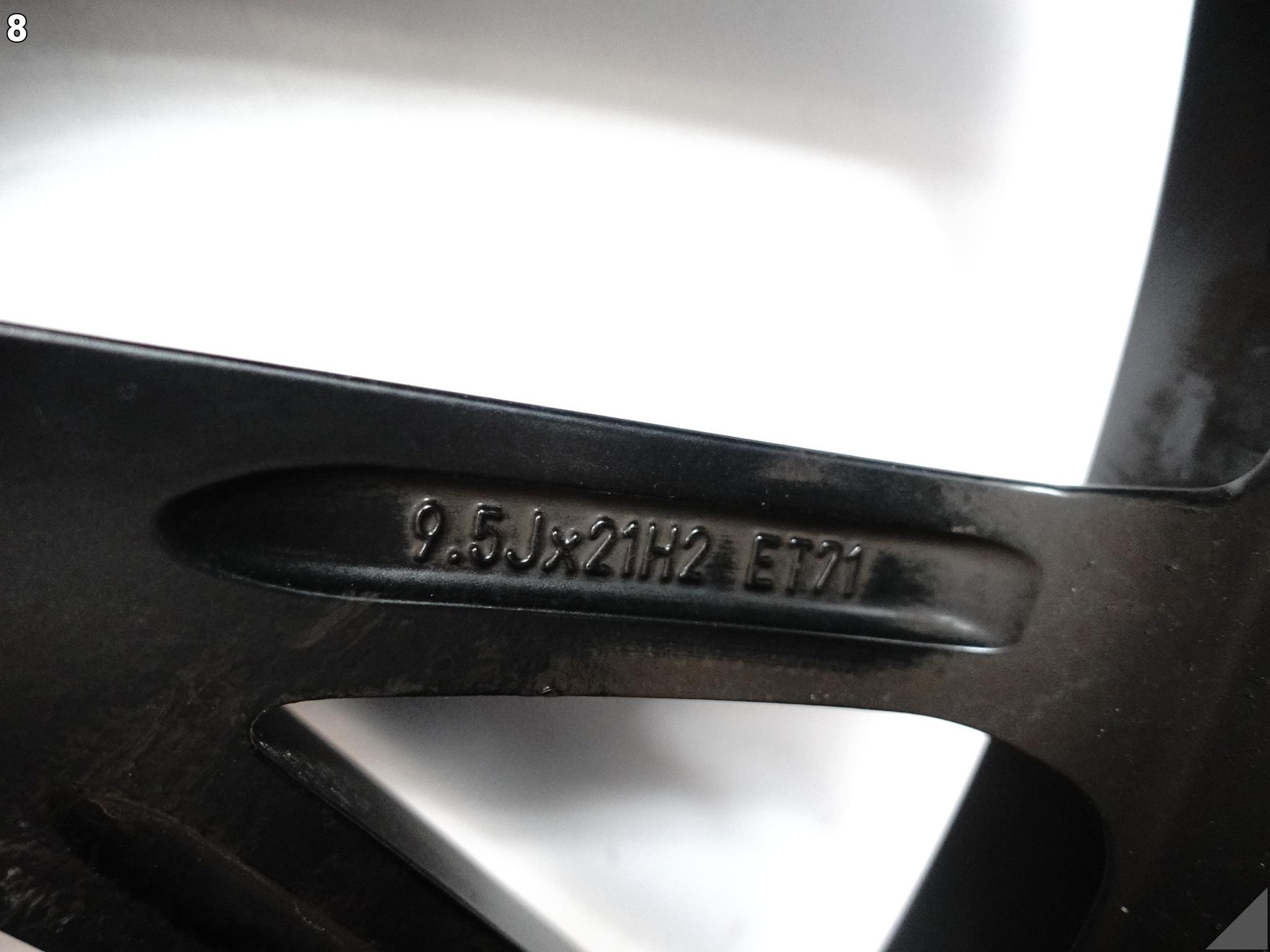 PORSCHE PANAMERA 971 SPORT DESIGN FELGA ALUFELGA 9,5Jx21 ET71 5×130 PORSCHE PANAMERA 971 SPORT DESIGN FELGA ALUFELGA 9,5Jx21 ET71 5x130 - obrazek 9