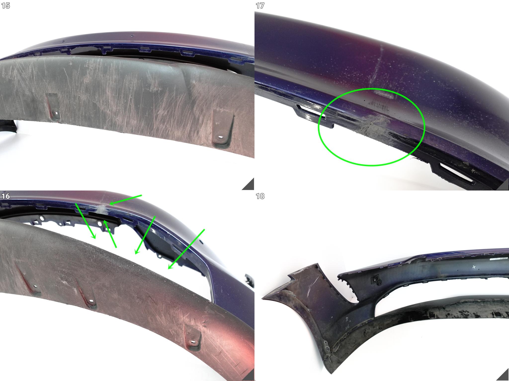 PORSCHE TAYCAN 9J1 19-24 ZDERZAK BUMPER + SPOILER DOKŁADKA PRZÓD PORSCHE TAYCAN 9J1 19-24 ZDERZAK BUMPER + SPOILER DOKŁADKA PRZÓD - obrazek 13