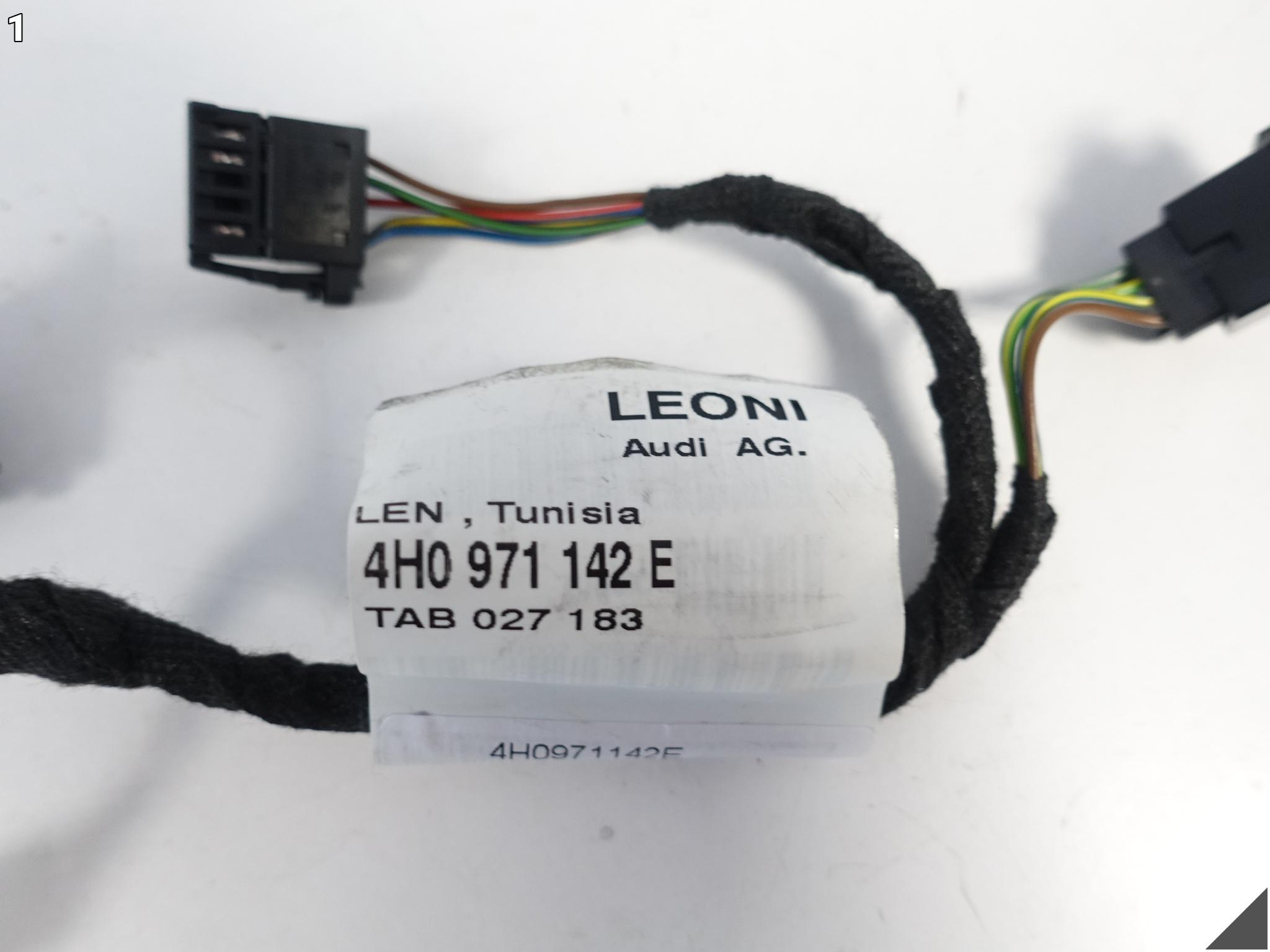 AUDI S8 A8 4H0 D4 13-17 LIFT INSTALCJA WIĄZKA DRZWI TYŁ R=L 4H0971142E AUDI S8 A8 4H0 D4 13-17 LIFT INSTALCJA WIĄZKA DRZWI TYŁ R=L 4H0971142E - obrazek 2