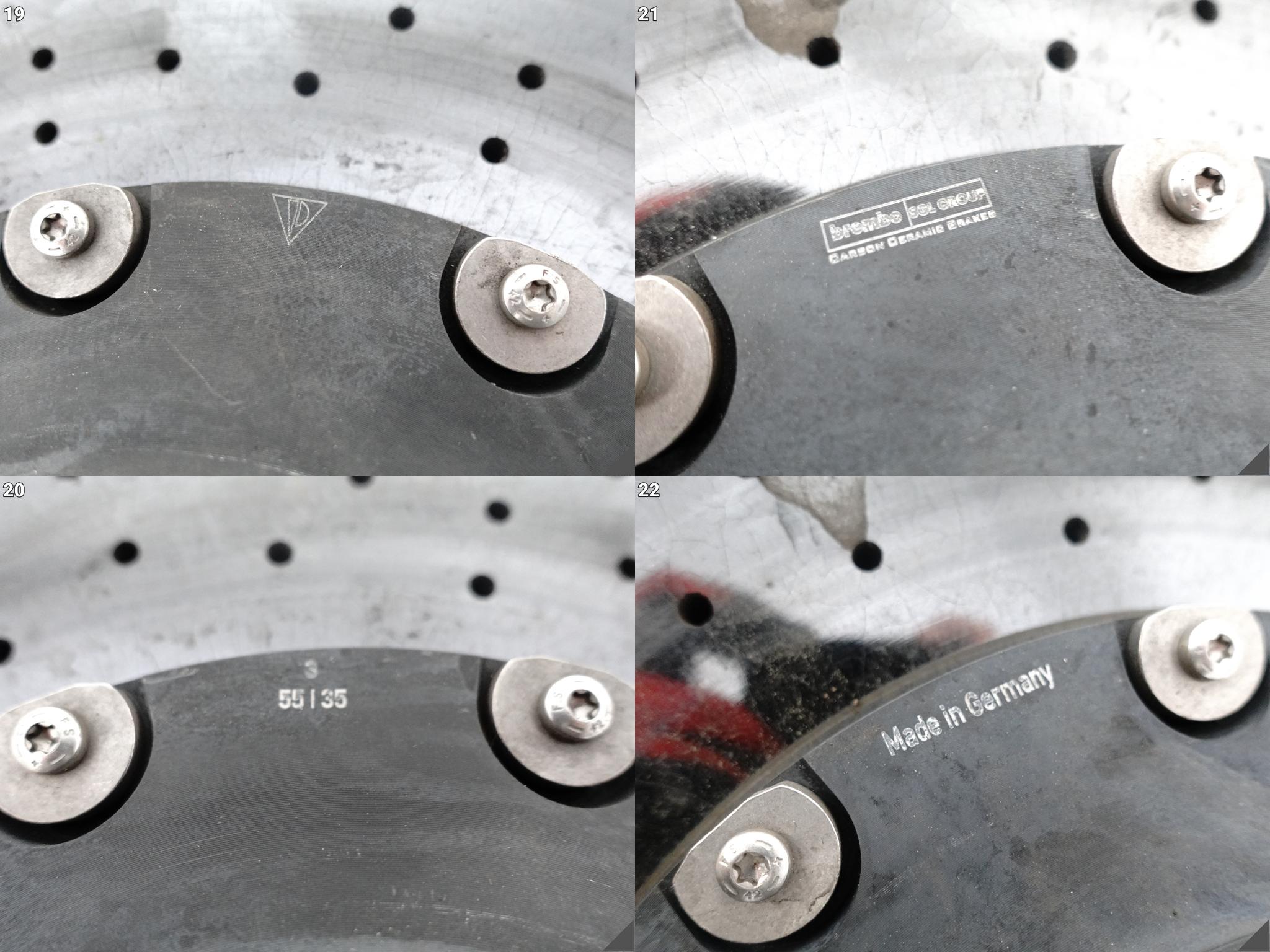 PORSCHE 991 992 TURBO C2 C2S C4 C4S PCCB TARCZA CERAMICZNA PRAWA PRZÓD PORSCHE 991 992 TURBO C2 C2S C4 C4S PCCB TARCZA CERAMICZNA PRAWA PRZÓD - obrazek 14