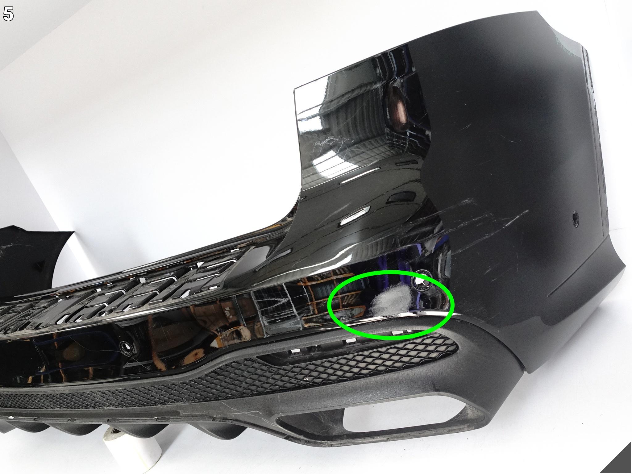 MERCEDES GLE GLE63 W166 SUV LIFT MOPF 63 6.3 AMG 15-19 ZDERZAK SPOILER TYŁ MERCEDES GLE GLE63 W166 SUV LIFT MOPF 63 6.3 AMG 15-19 ZDERZAK SPOILER TYŁ - obrazek 6