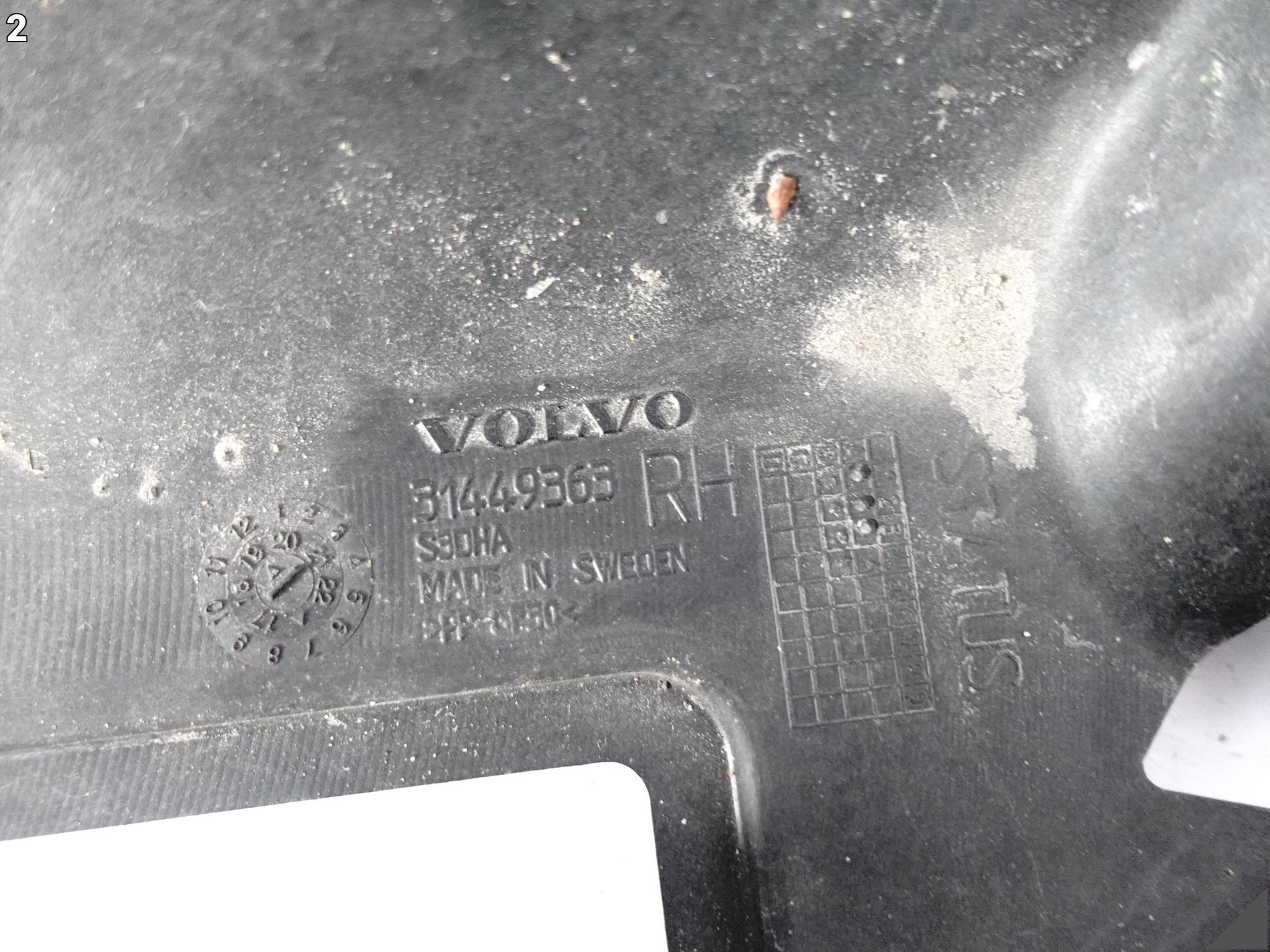 VOLVO XC40 EX40 RECHARGE 17-22 ŚLIZG UCHWYT MOCOWANIE W ZDERZAK PRAWY PRZÓD VOLVO XC40 EX40 RECHARGE 17-22 ŚLIZG UCHWYT MOCOWANIE W ZDERZAK PRAWY PRZÓD - obrazek 3