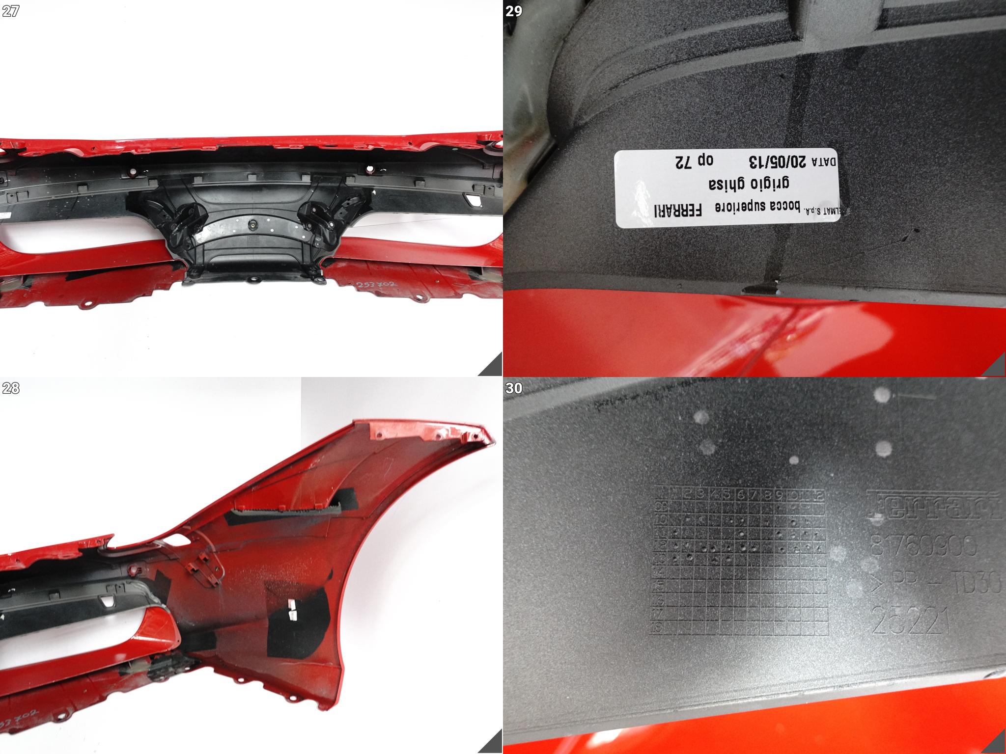 FERRARI 458 ITALIA F142 09-15 ZDERZAK BUMPER PRZÓD (WERSJA SPRYSKI + PDC) FERRARI 458 ITALIA F142 09-15 ZDERZAK BUMPER PRZÓD (WERSJA SPRYSKI + PDC) - obrazek 13