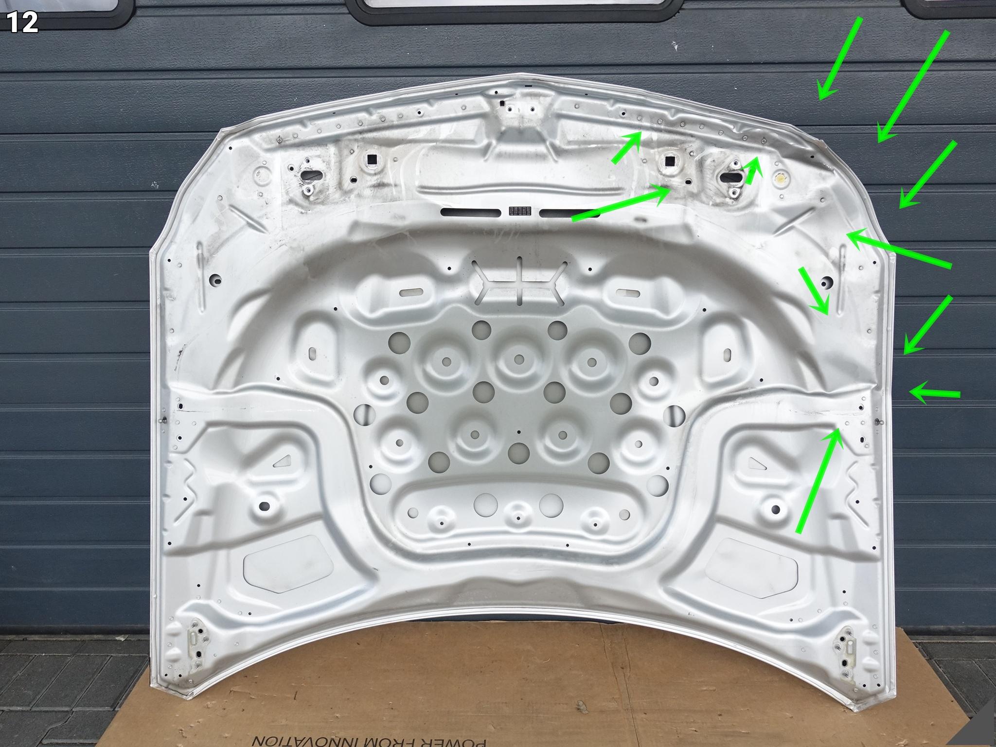 MERCEDES CLS63 CLS 6.3 C218 X218 AMG 13-18 MASKA HOOD POKRYWA SILNIKA PRZÓD MERCEDES CLS63 CLS 6.3 C218 X218 AMG 13-18 MASKA HOOD POKRYWA SILNIKA PRZÓD - obrazek 13
