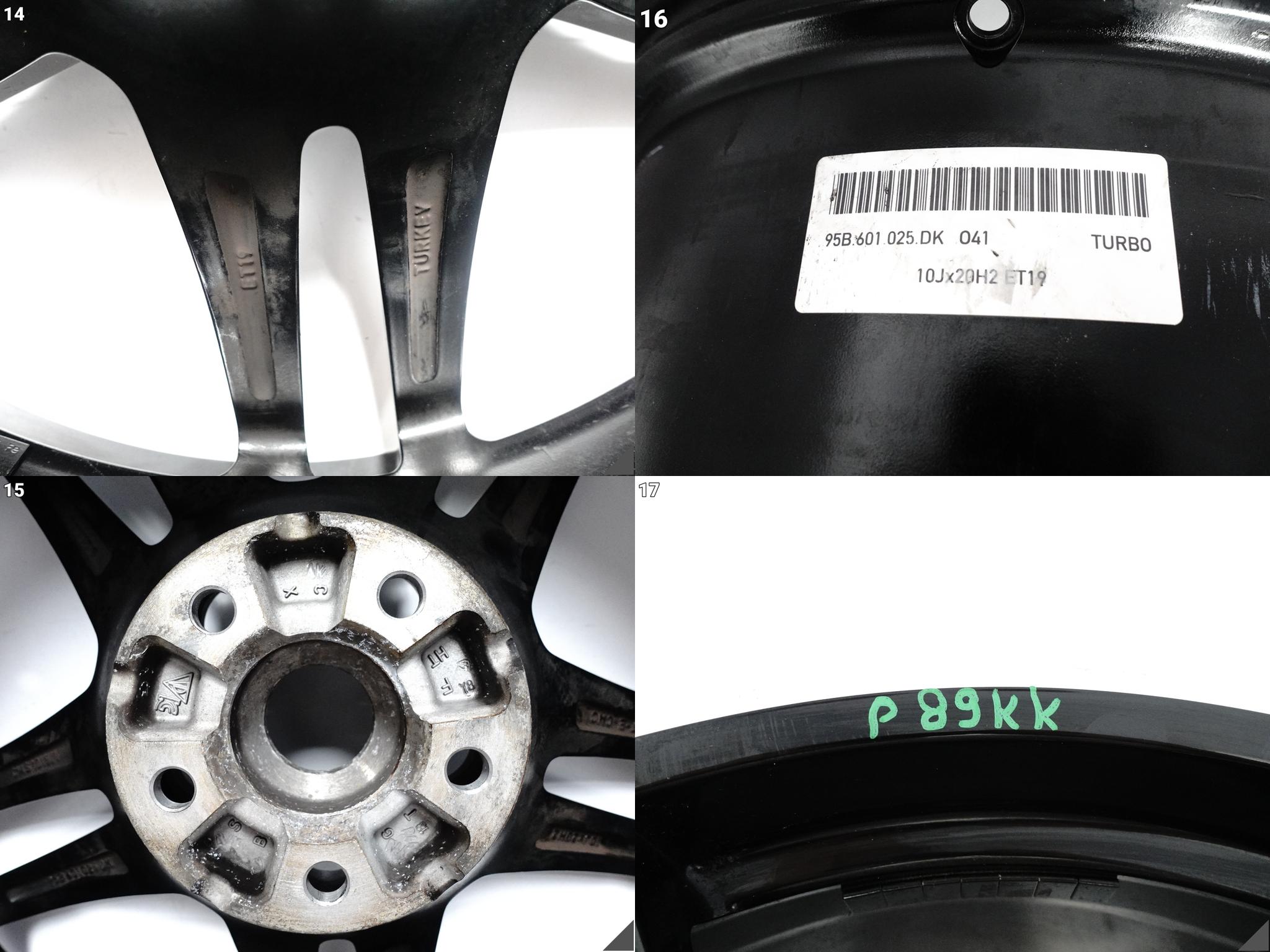 PORSCHE MACAN 95B TURBO FELGA ALUFELGA 10Jx20 ET19 5×112 95B601025DK 041 PORSCHE MACAN 95B TURBO FELGA ALUFELGA 10Jx20 ET19 5x112 95B601025DK 041 - obrazek 15
