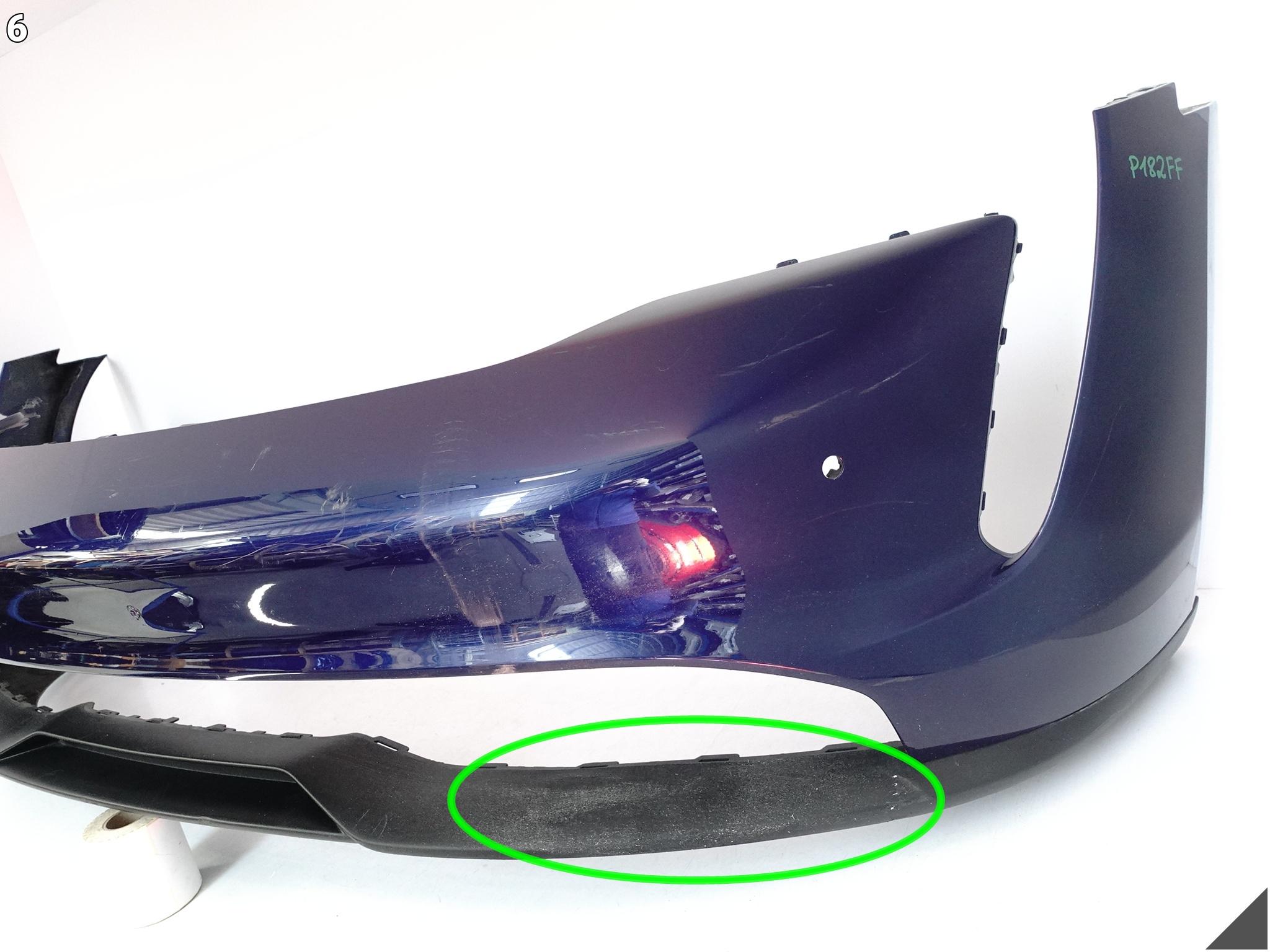 PORSCHE TAYCAN 9J1 19-24 ZDERZAK BUMPER + SPOILER DOKŁADKA PRZÓD PORSCHE TAYCAN 9J1 19-24 ZDERZAK BUMPER + SPOILER DOKŁADKA PRZÓD - obrazek 7