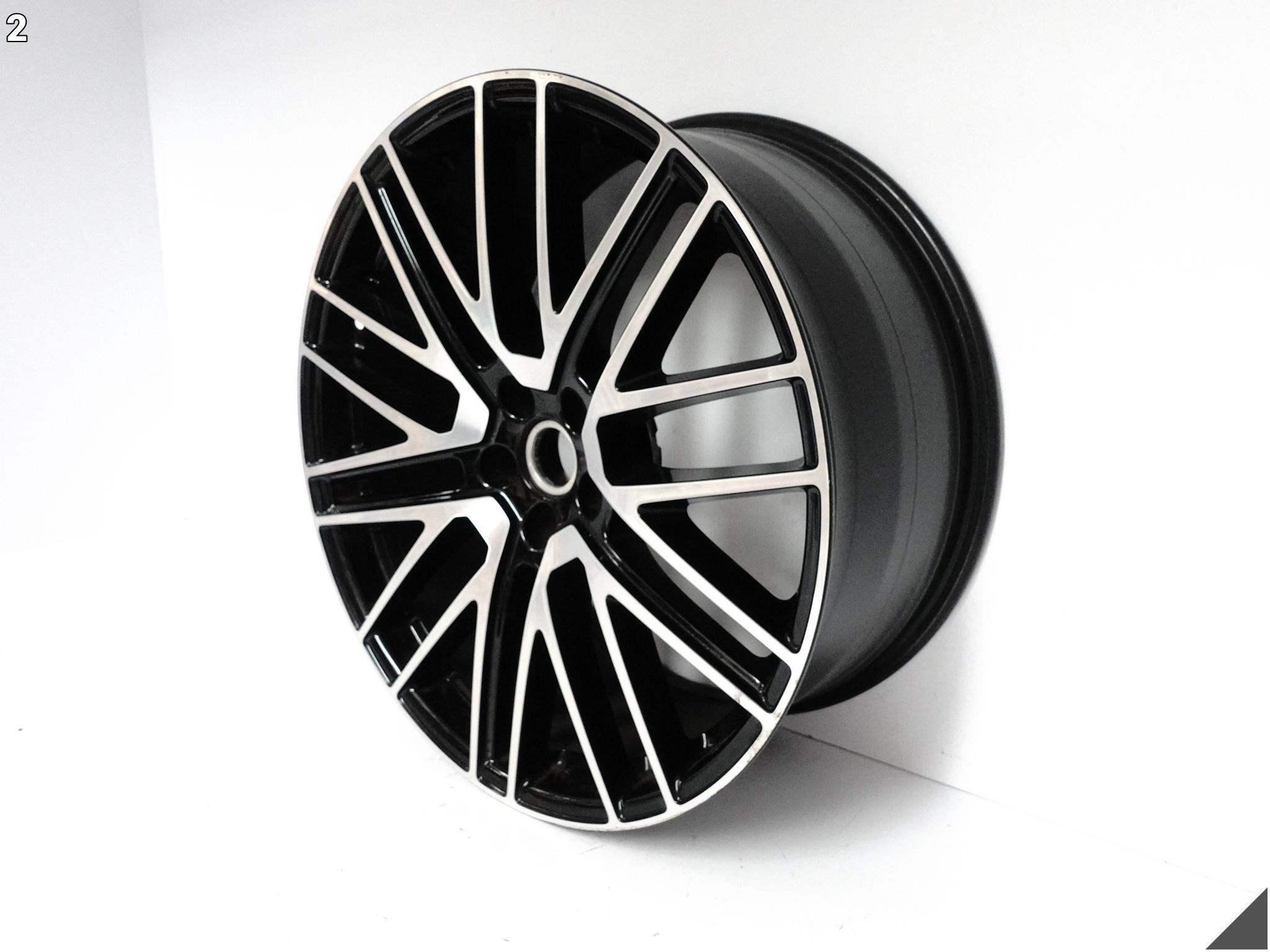PORSCHE MACAN 95B 911 TURBO 5 DESIGN FELGA ALUFELGA 9,5Jx21 ET27 5×112 QO1 PORSCHE MACAN 95B 911 TURBO 5 DESIGN FELGA ALUFELGA 9,5Jx21 ET27 5x112 QO1 - obrazek 3