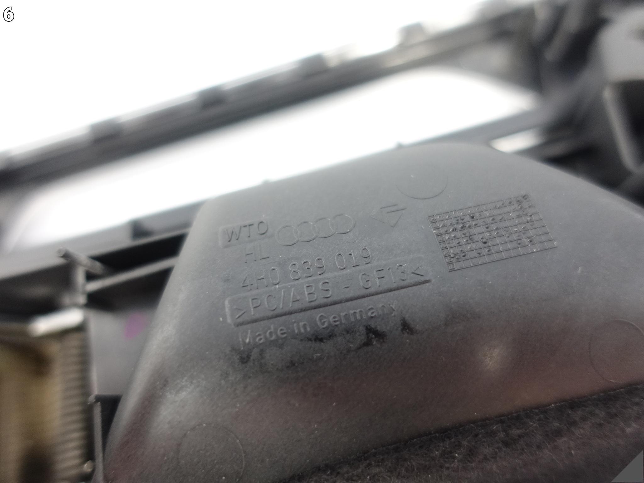 AUDI S8 A8 4H0 D4 13-17 LIFT LISTWA DEKOR DRZWI LEWA TYŁ KLAMKA GN6 AUDI S8 A8 4H0 D4 13-17 LIFT LISTWA DEKOR DRZWI LEWA TYŁ KLAMKA GN6 - obrazek 7