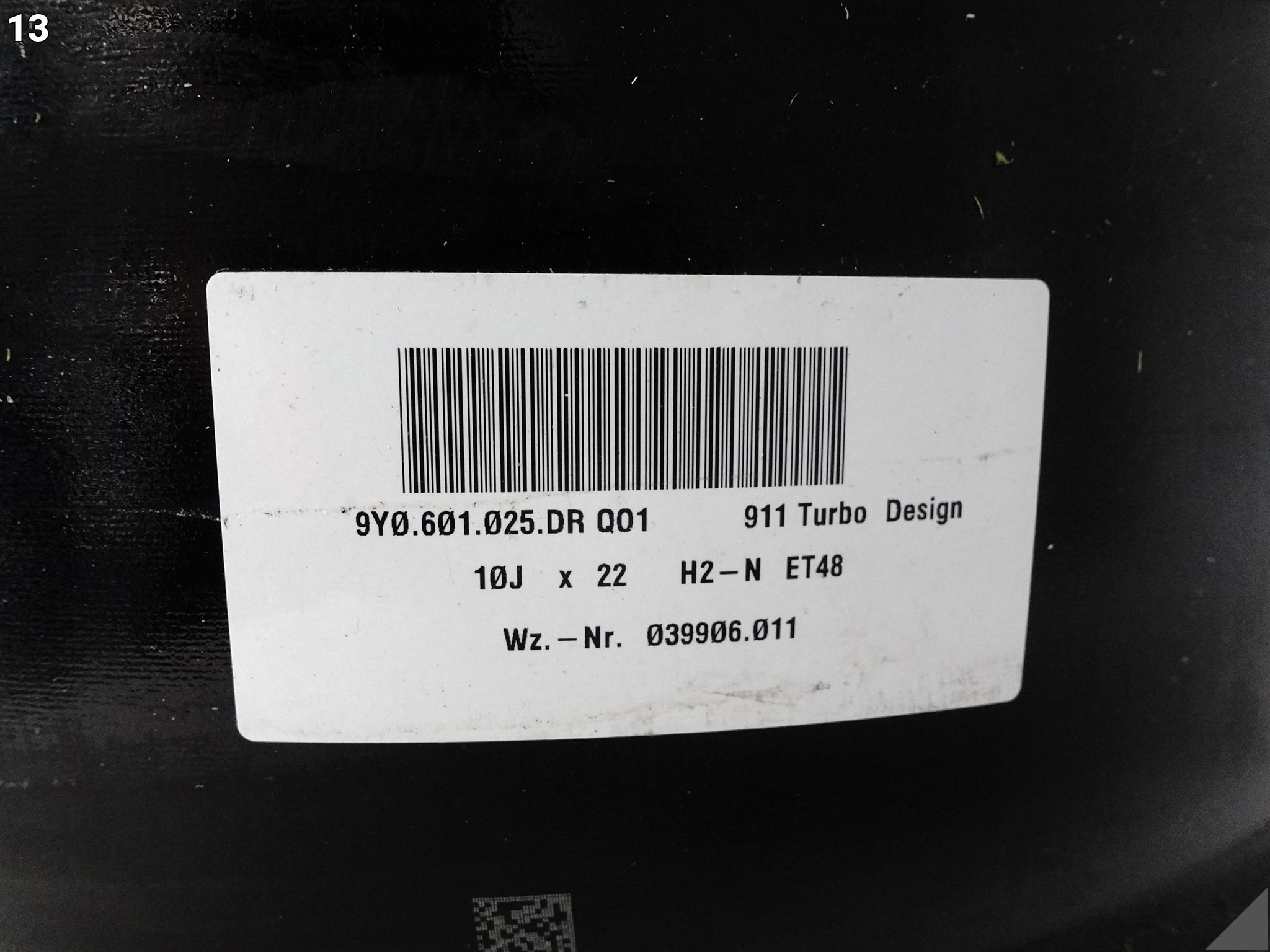 PORSCHE CAYENNE 9Y0 E3 TURBO DESIGN FELGA ALUFELGA 10Jx22 ET48 5×130 QO1 PORSCHE CAYENNE 9Y0 E3 TURBO DESIGN FELGA ALUFELGA 10Jx22 ET48 5x130 QO1 - obrazek 14