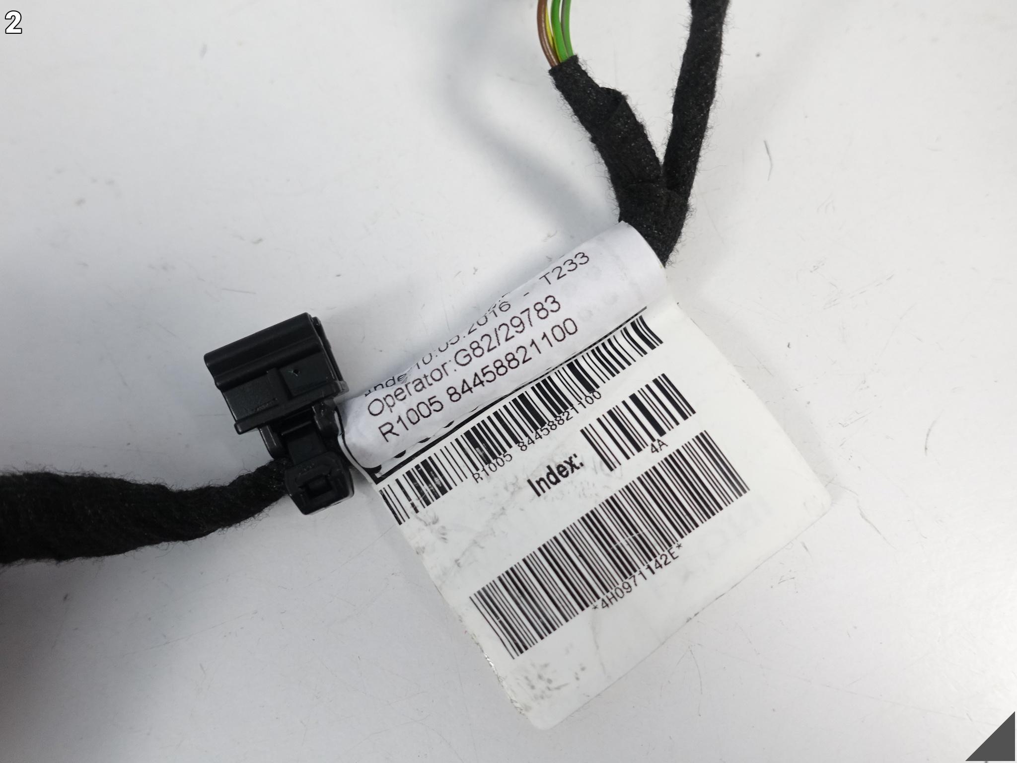AUDI S8 A8 4H0 D4 13-17 LIFT INSTALCJA WIĄZKA DRZWI TYŁ R=L 4H0971142E AUDI S8 A8 4H0 D4 13-17 LIFT INSTALCJA WIĄZKA DRZWI TYŁ R=L 4H0971142E - obrazek 3