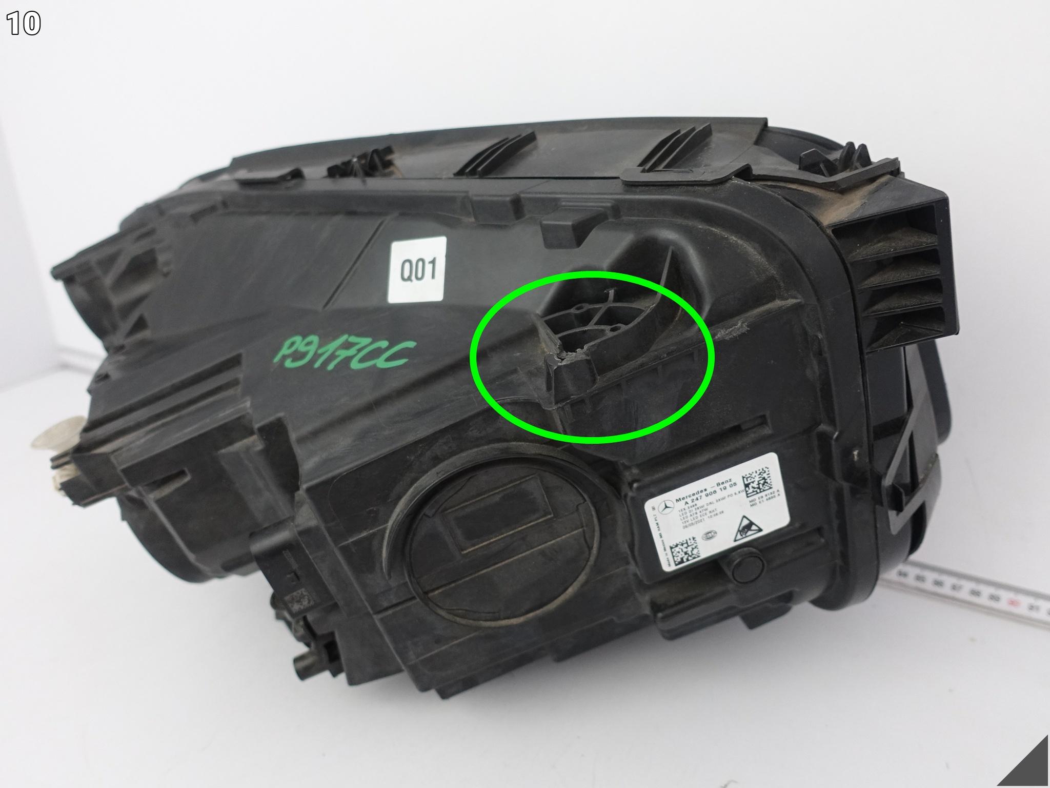 MERCEDES GLB X247 19-23 LAMPA FULL LED HIGH PERFORMANCE LEWA PRZÓD EUROPA MERCEDES GLB X247 19-23 LAMPA FULL LED HIGH PERFORMANCE LEWA PRZÓD EUROPA - obrazek 11