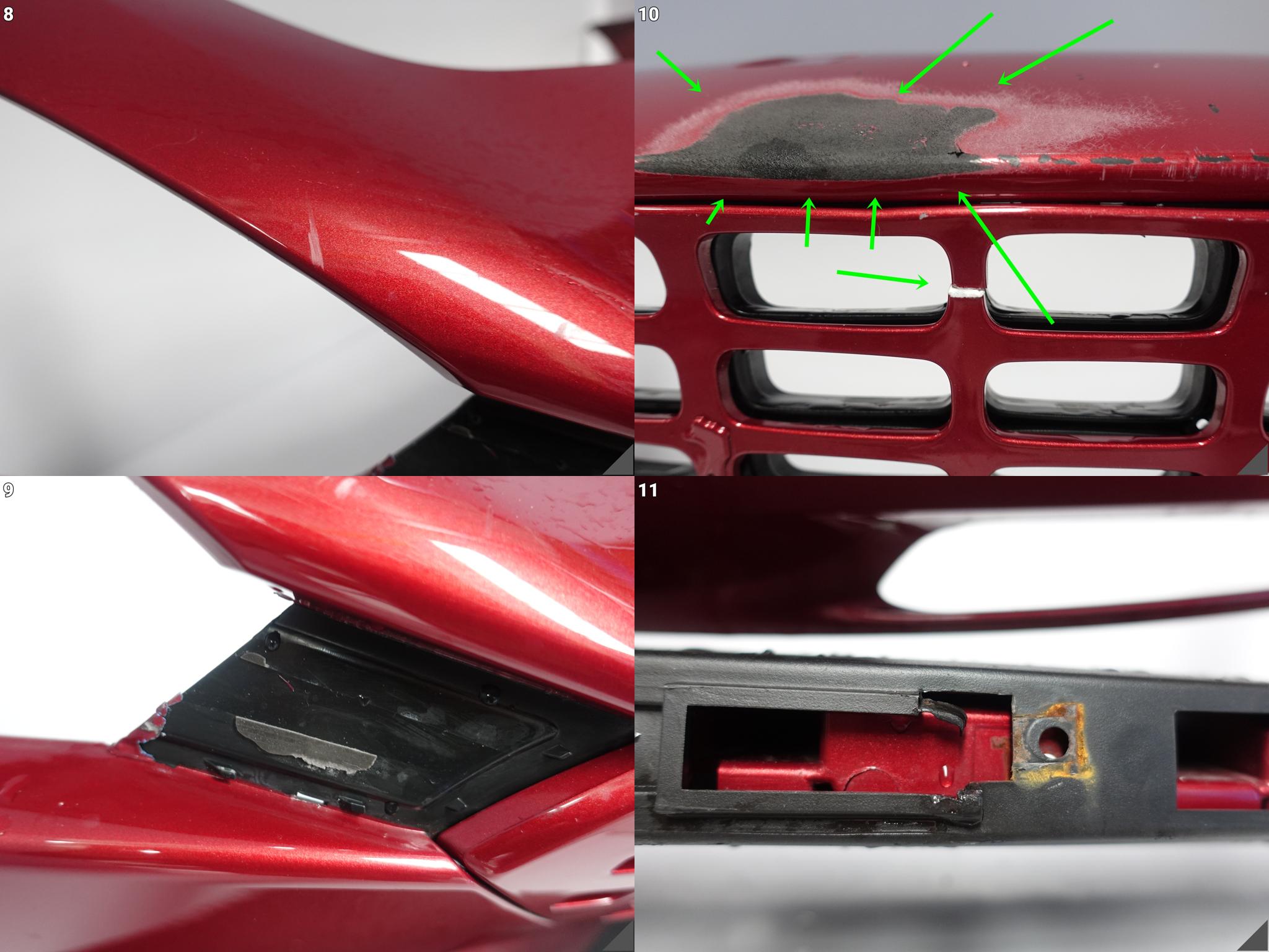 FERRARI ROMA SPIDER F169 20-24 ZDERZAK BUMPER + SPOILER + GRILL PRZÓD FERRARI ROMA SPIDER F169 20-24 ZDERZAK BUMPER + SPOILER + GRILL PRZÓD - obrazek 9