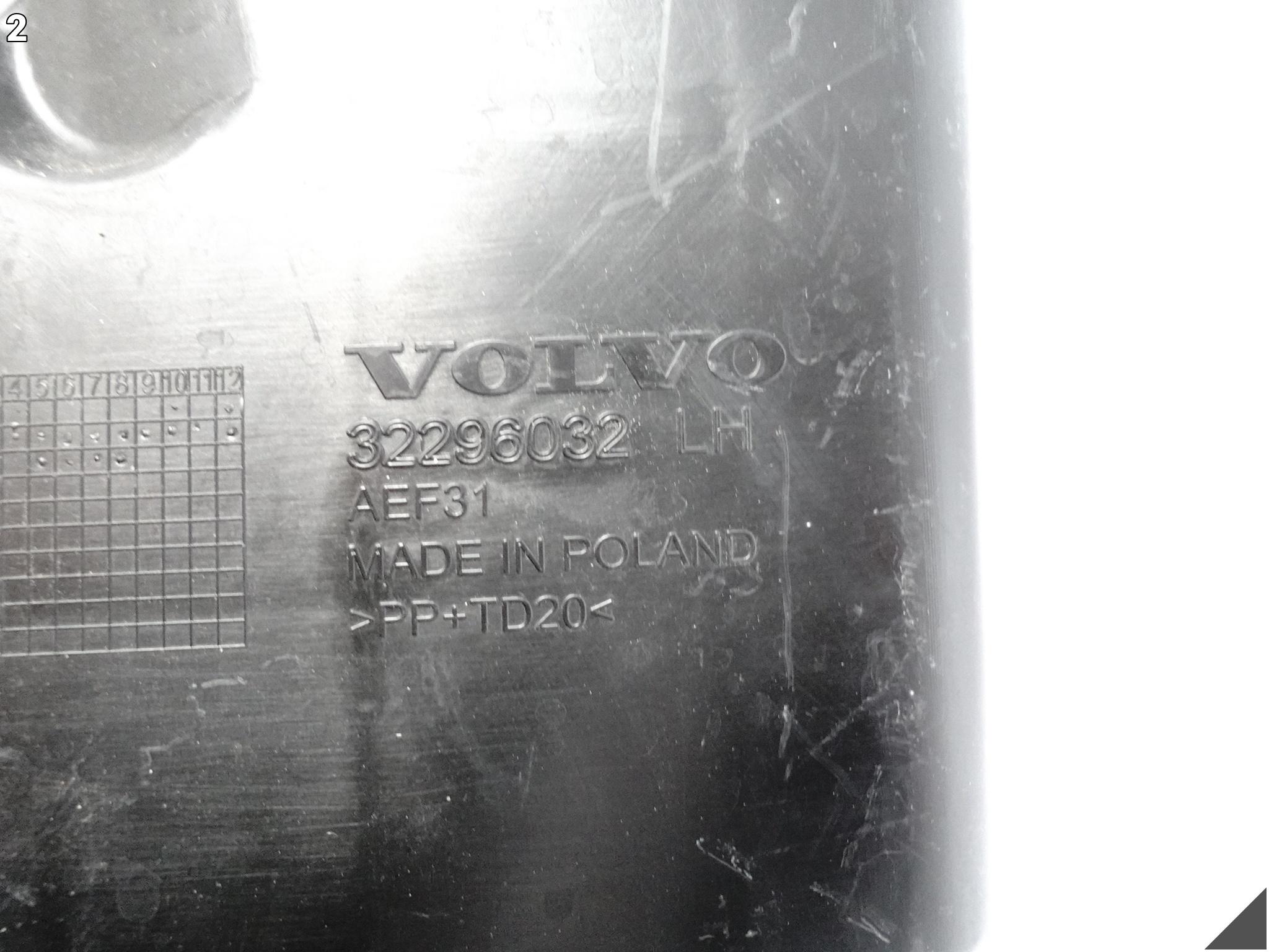 VOLVO XC60 II 17- ŚLIZG UCHWYT MOCOWANIE W ZDERZAK LEWY TYŁ 32296032 VOLVO XC60 II 17- ŚLIZG UCHWYT MOCOWANIE W ZDERZAK LEWY TYŁ 32296032 - obrazek 3