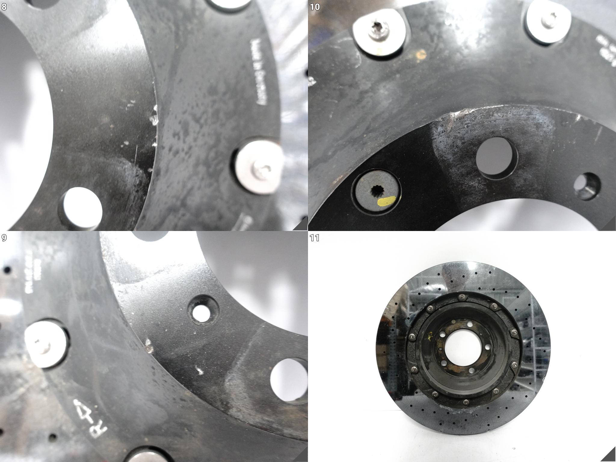 PORSCHE CAYENNE 9Y0 9Y3 PANAMERA 971 TAYCAN TARCZA CERAMICZNA PRAWA TYŁ PORSCHE CAYENNE 9Y0 9Y3 PANAMERA 971 TAYCAN TARCZA CERAMICZNA PRAWA TYŁ - obrazek 9