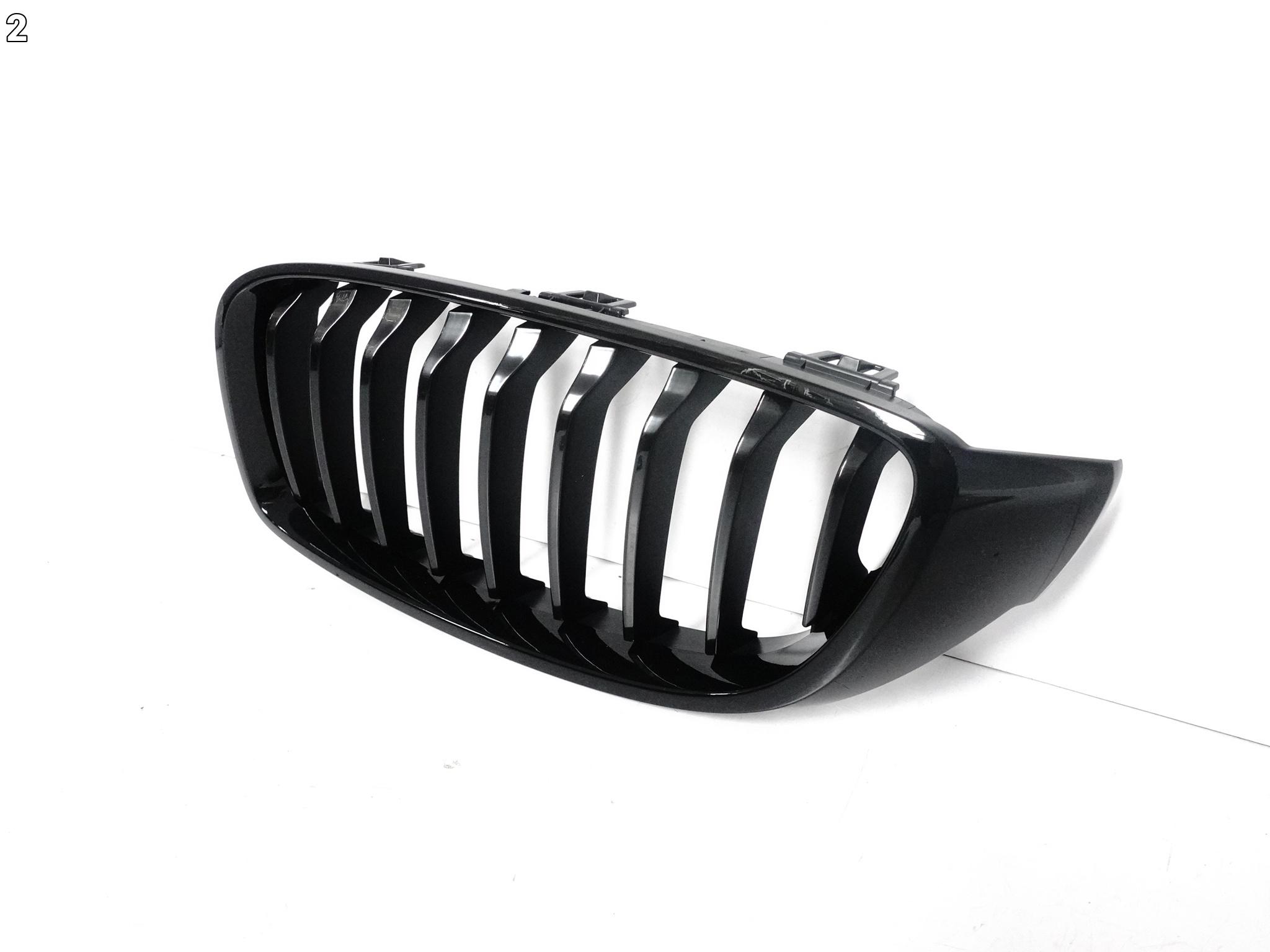 BMW 4 F32 F33 F36 M-PAKIET LCI 13-20 GRILL ATRAPA NERKA KRATKA LEWA BLACK BMW 4 F32 F33 F36 M-PAKIET LCI 13-20 GRILL ATRAPA NERKA KRATKA LEWA BLACK - obrazek 3