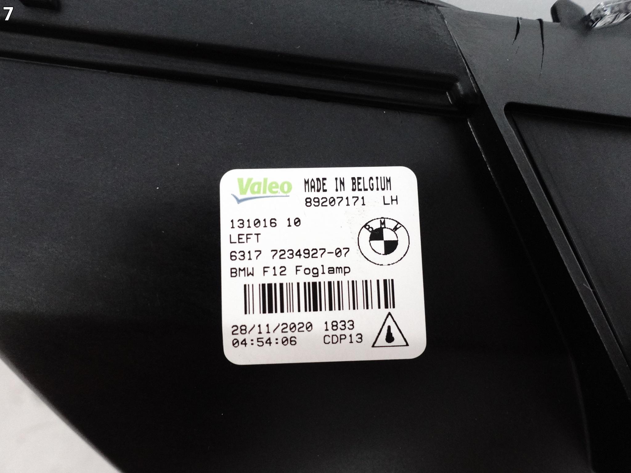 BMW 6 F12 F13 F06 LCI M-PAKIET 10-18 LAMPA LED DRL HALOGEN LEWY W ZDERZAK BMW 6 F12 F13 F06 LCI M-PAKIET 10-18 LAMPA LED DRL HALOGEN LEWY W ZDERZAK - obrazek 8