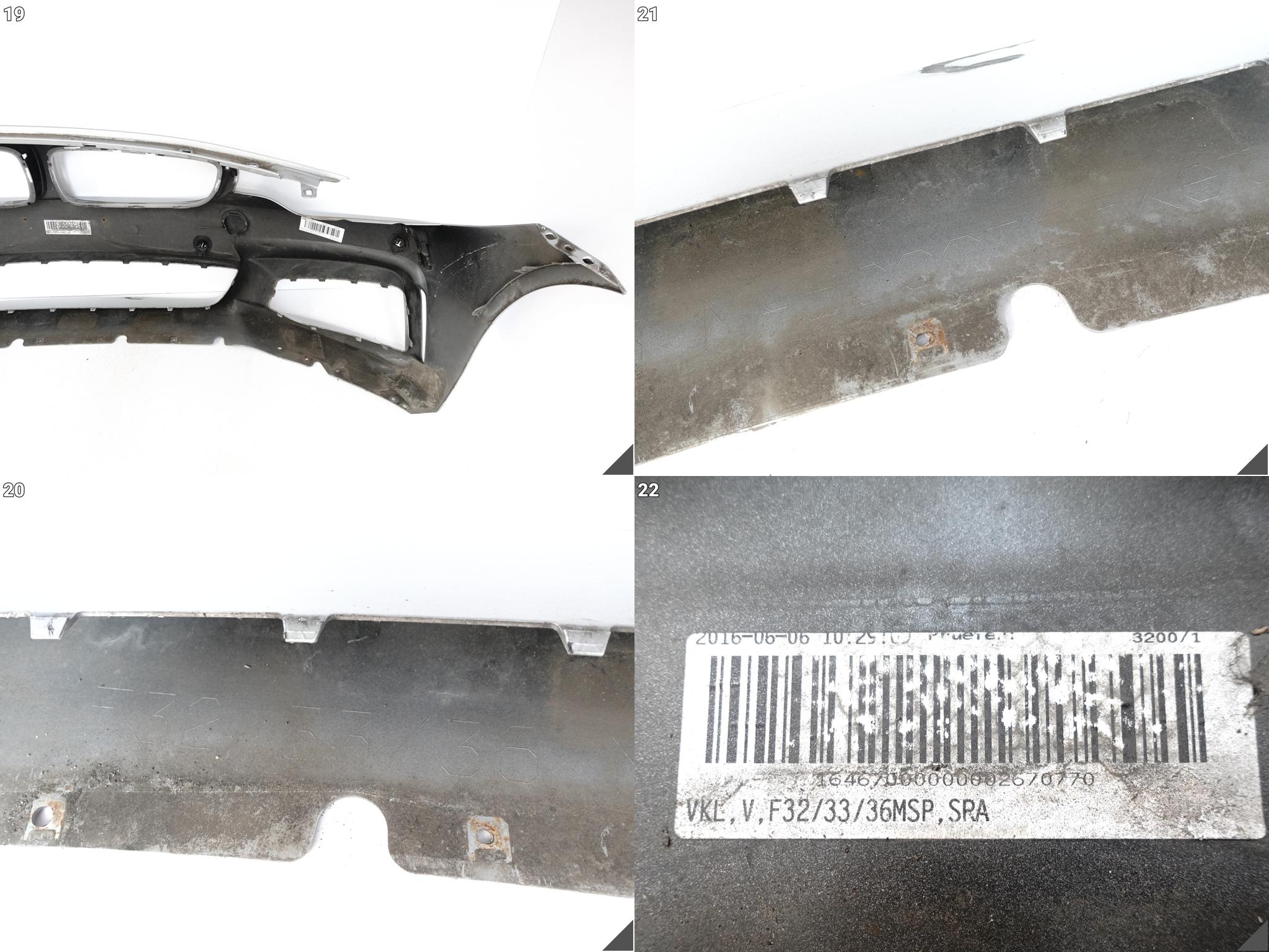 BMW 4 F32 F33 F36 M-PAKIET 13-20 ZDERZAK BUMPER PRZÓD (4xPDC/SPRYSKI) BMW 4 F32 F33 F36 M-PAKIET 13-20 ZDERZAK BUMPER PRZÓD (4xPDC/SPRYSKI) - obrazek 14