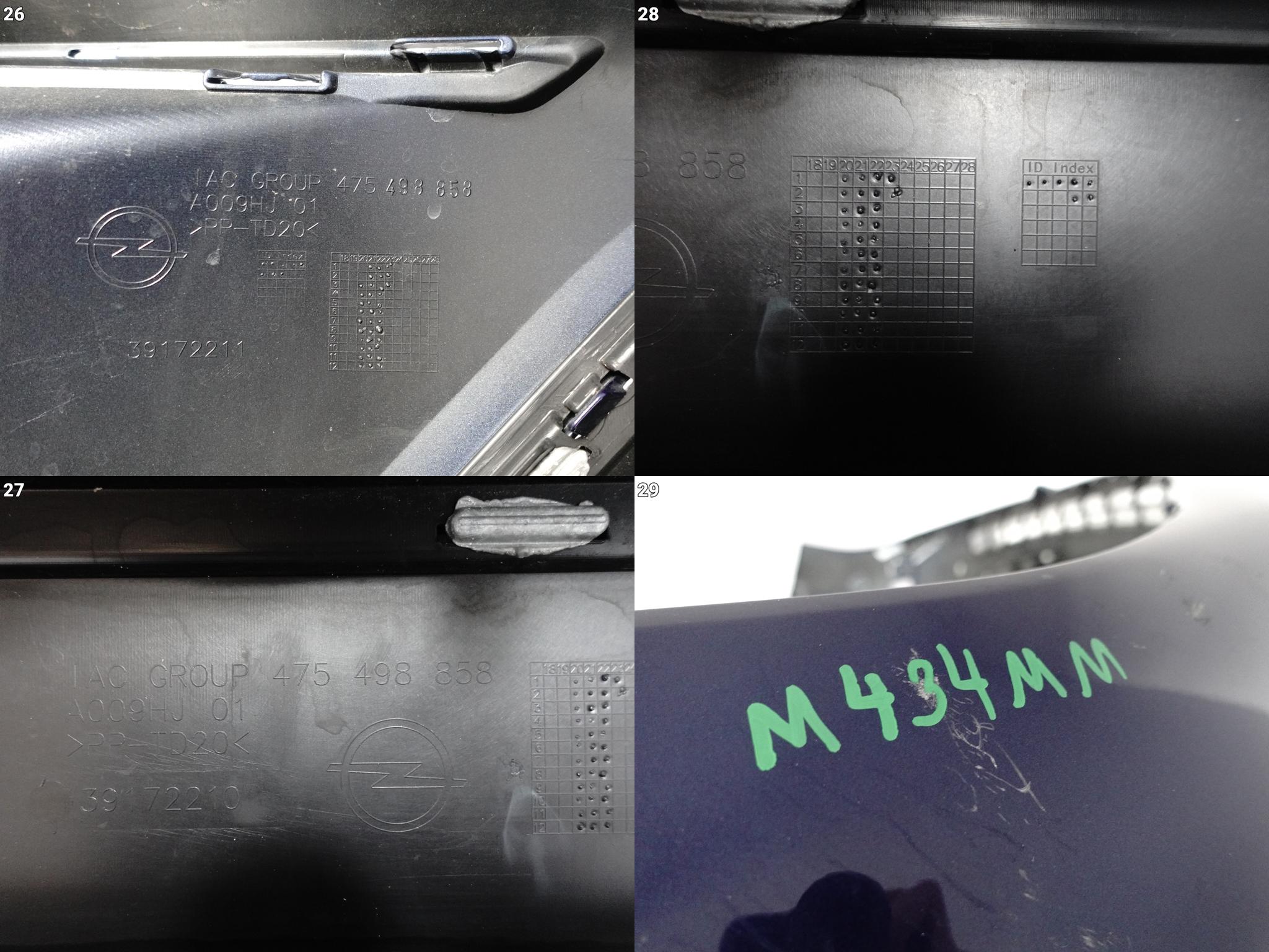OPEL CROSSLAND X LIFT 20-24 ZDERZAK SPOILER ATRAPA PRZÓD (PDC) OPEL CROSSLAND X LIFT 20-24 ZDERZAK SPOILER ATRAPA PRZÓD (PDC) - obrazek 15