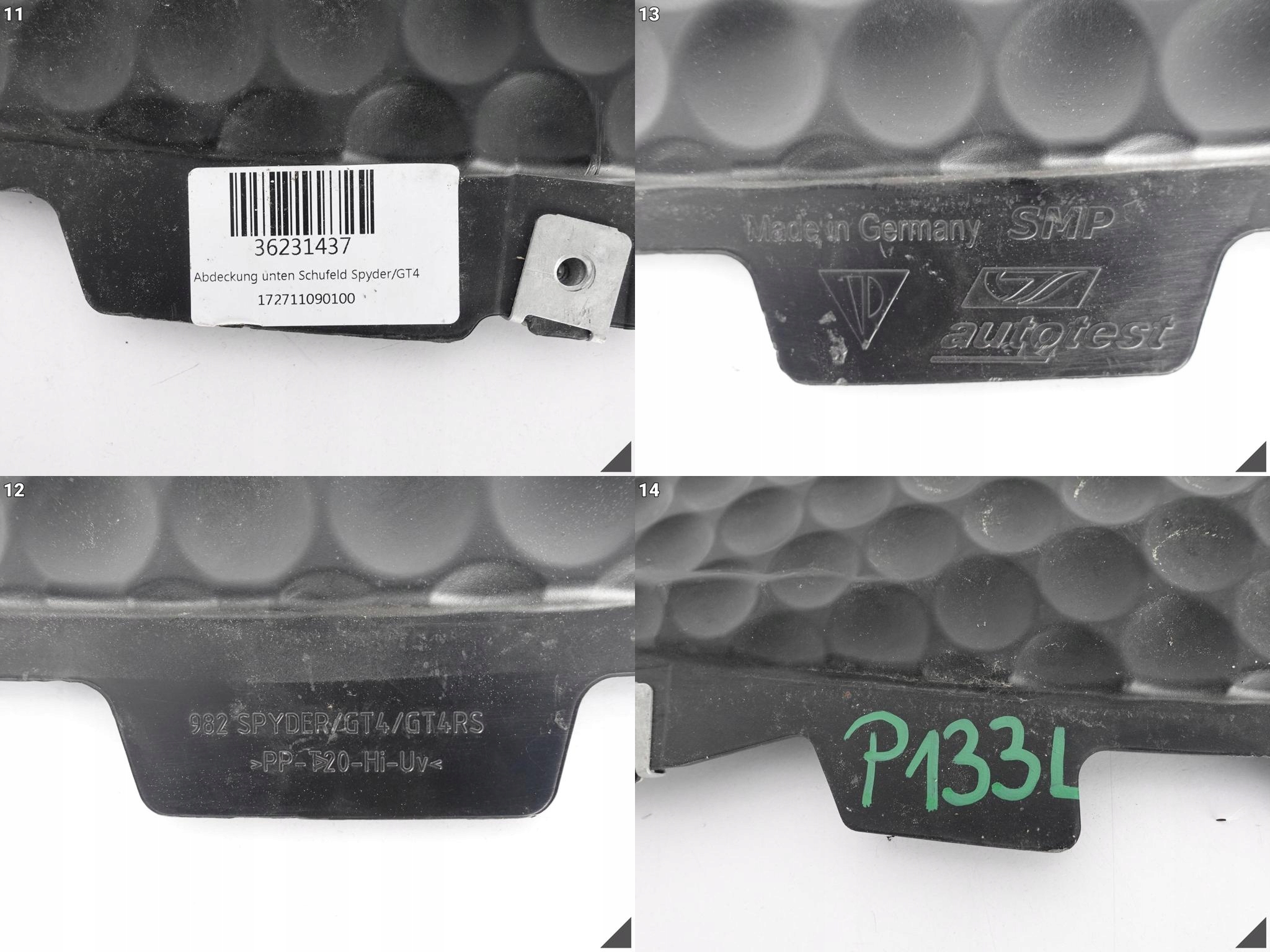 PORSCHE 982 718 GT4 PŁYTA OSŁONA ZDERZAKA PRZÓD PORSCHE 982 718 GT4 PŁYTA OSŁONA ZDERZAKA PRZÓD - obrazek 12