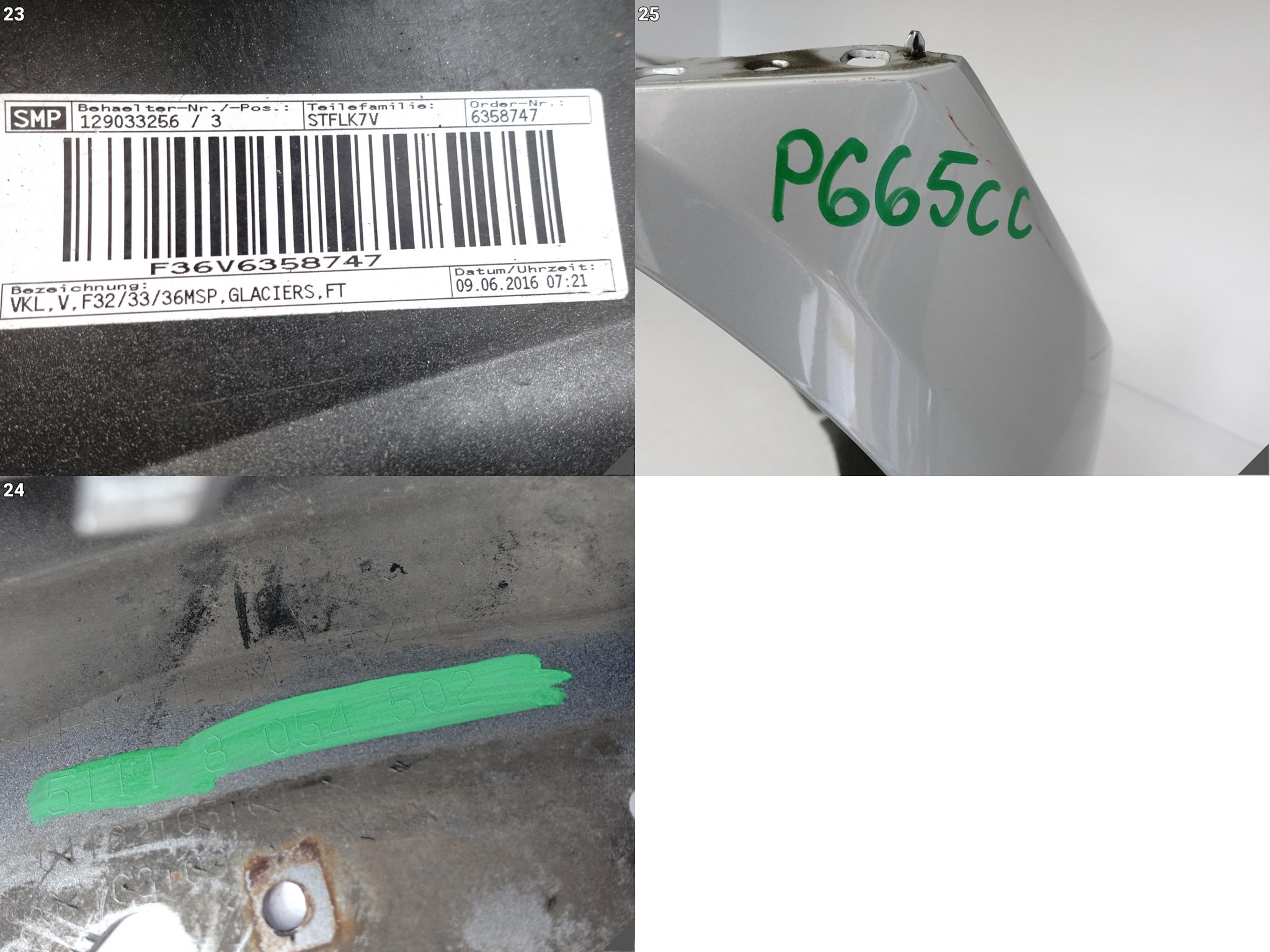 BMW 4 F32 F33 F36 M-PAKIET 13-20 ZDERZAK BUMPER PRZÓD (4xPDC/SPRYSKI) BMW 4 F32 F33 F36 M-PAKIET 13-20 ZDERZAK BUMPER PRZÓD (4xPDC/SPRYSKI) - obrazek 15