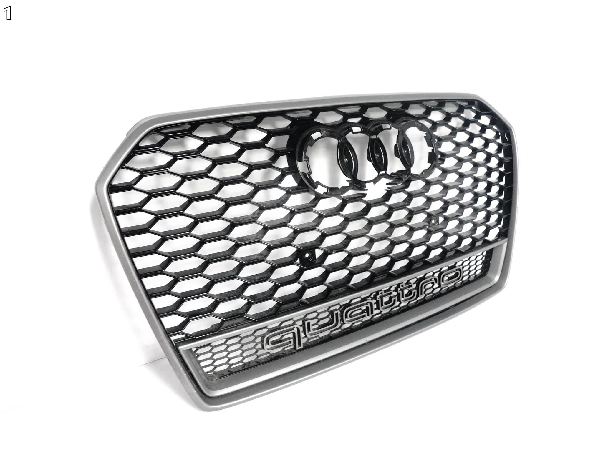 AUDI RS6 4G0 LIFT C7 QUATTRO 14-18 GRILL ATRAPA KRATKA W ZDERZAK PRZÓD AUDI RS6 4G0 LIFT C7 QUATTRO 14-18 GRILL ATRAPA KRATKA W ZDERZAK PRZÓD - obrazek 2