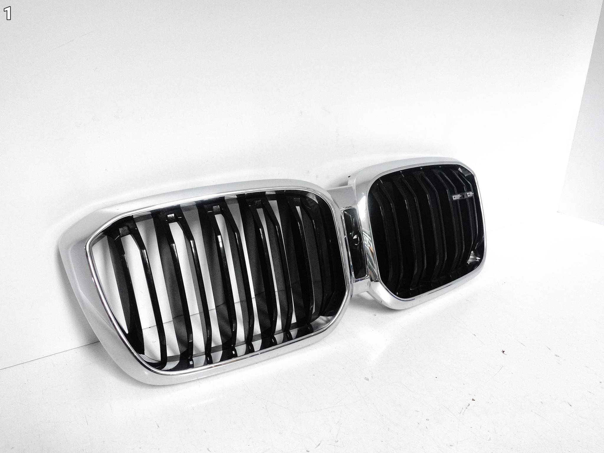 BMW X3 G01 X4 G02 M-PAKIET M M40dX 21-24 LCI LIFT GRILL ATRAPA NERKI BMW X3 G01 X4 G02 M-PAKIET M M40dX 21-24 LCI LIFT GRILL ATRAPA NERKI - obrazek 2