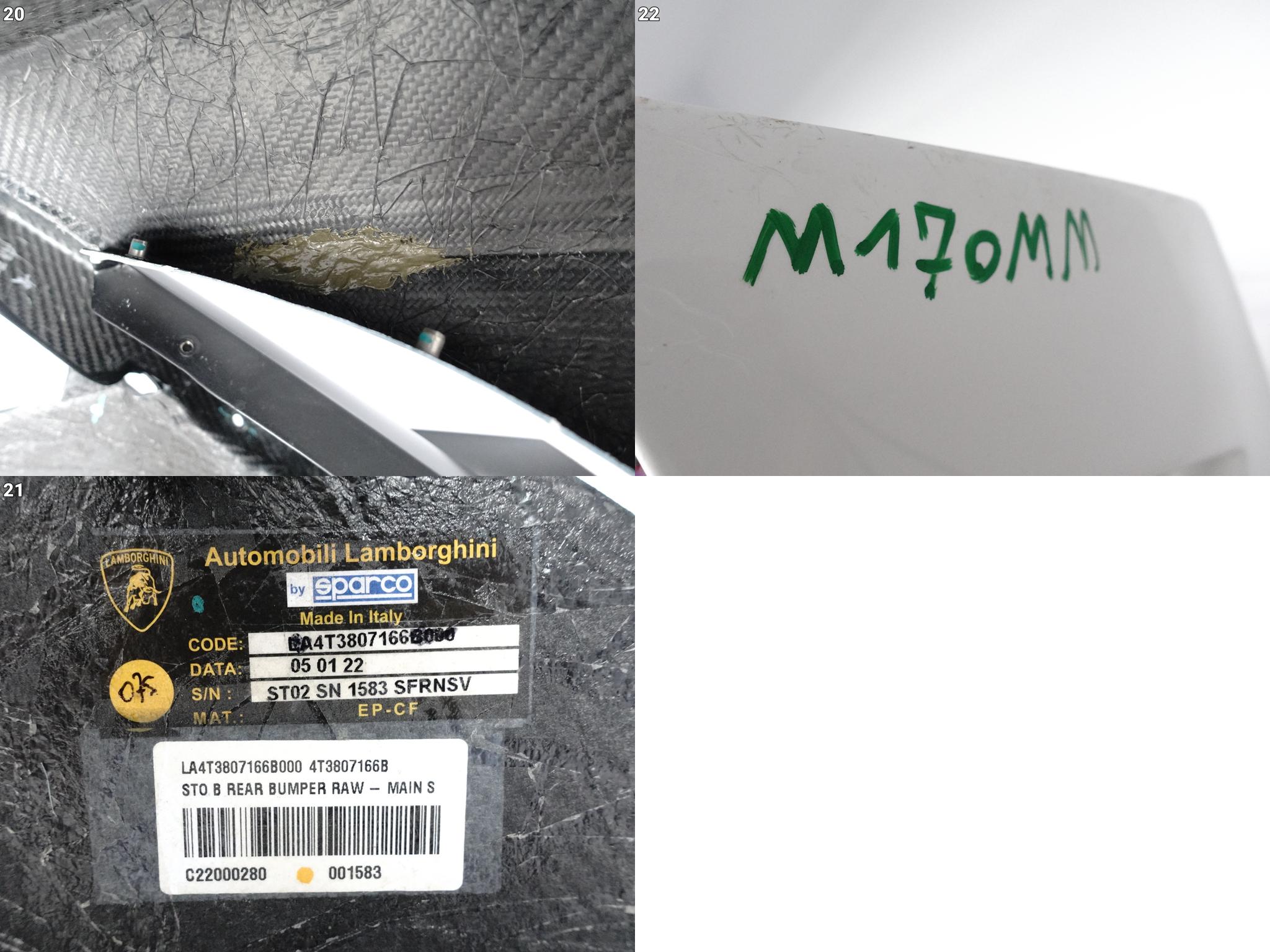 LAMBORGHINI HURACAN 4T3 LP 640-2 STO 21-24 ZDERZAK CARBON TYŁ ORYGINALNY LAMBORGHINI HURACAN 4T3 LP 640-2 STO 21-24 ZDERZAK CARBON TYŁ ORYGINALNY - obrazek 15