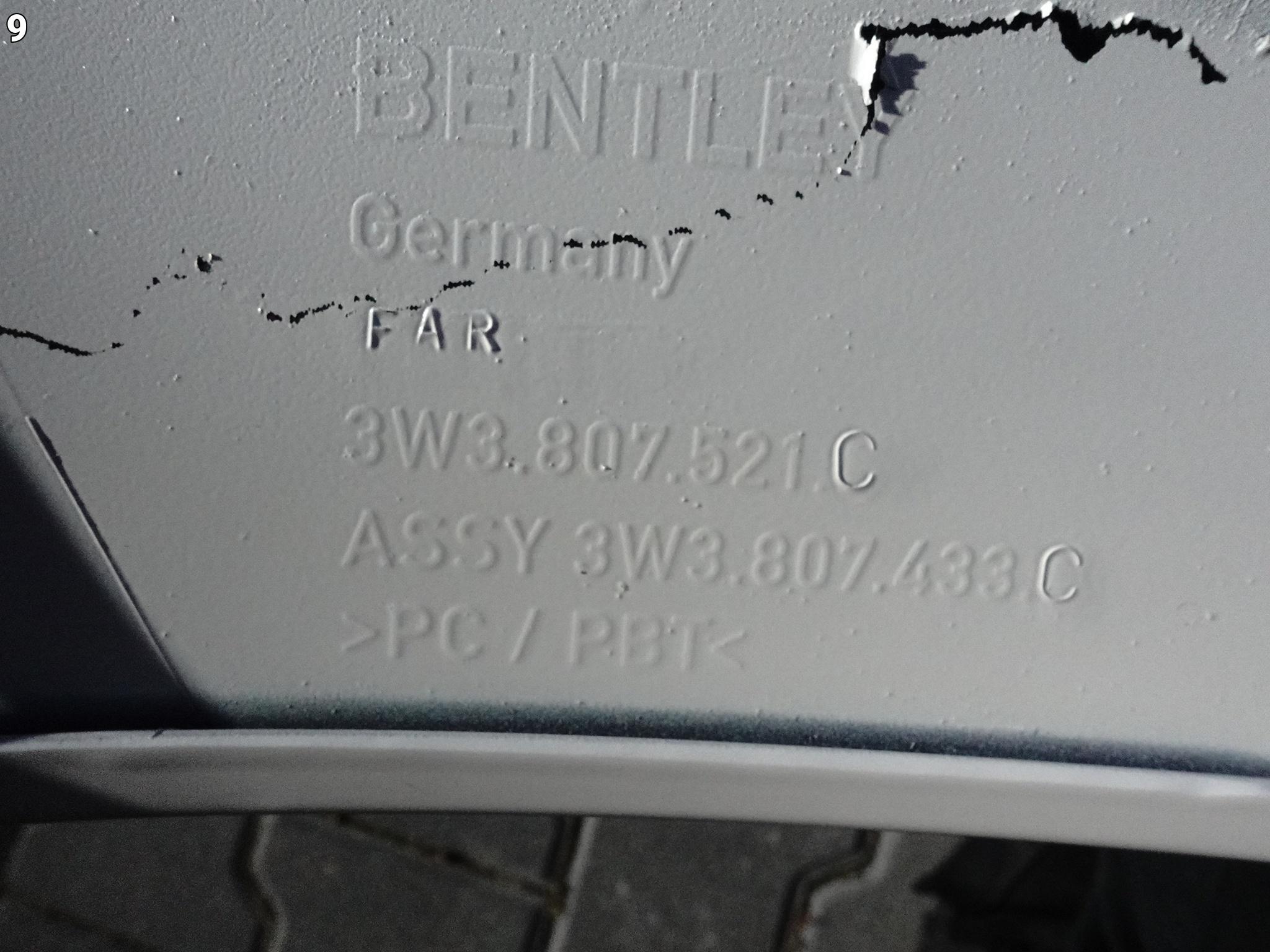 BENTLEY CONTINENTAL GT GTC V8 W12 3W3 11-18 SPOILER DOKŁADKA W ZDERZAK TYŁ BENTLEY CONTINENTAL GT GTC V8 W12 3W3 11-18 SPOILER DOKŁADKA W ZDERZAK TYŁ - obrazek 10