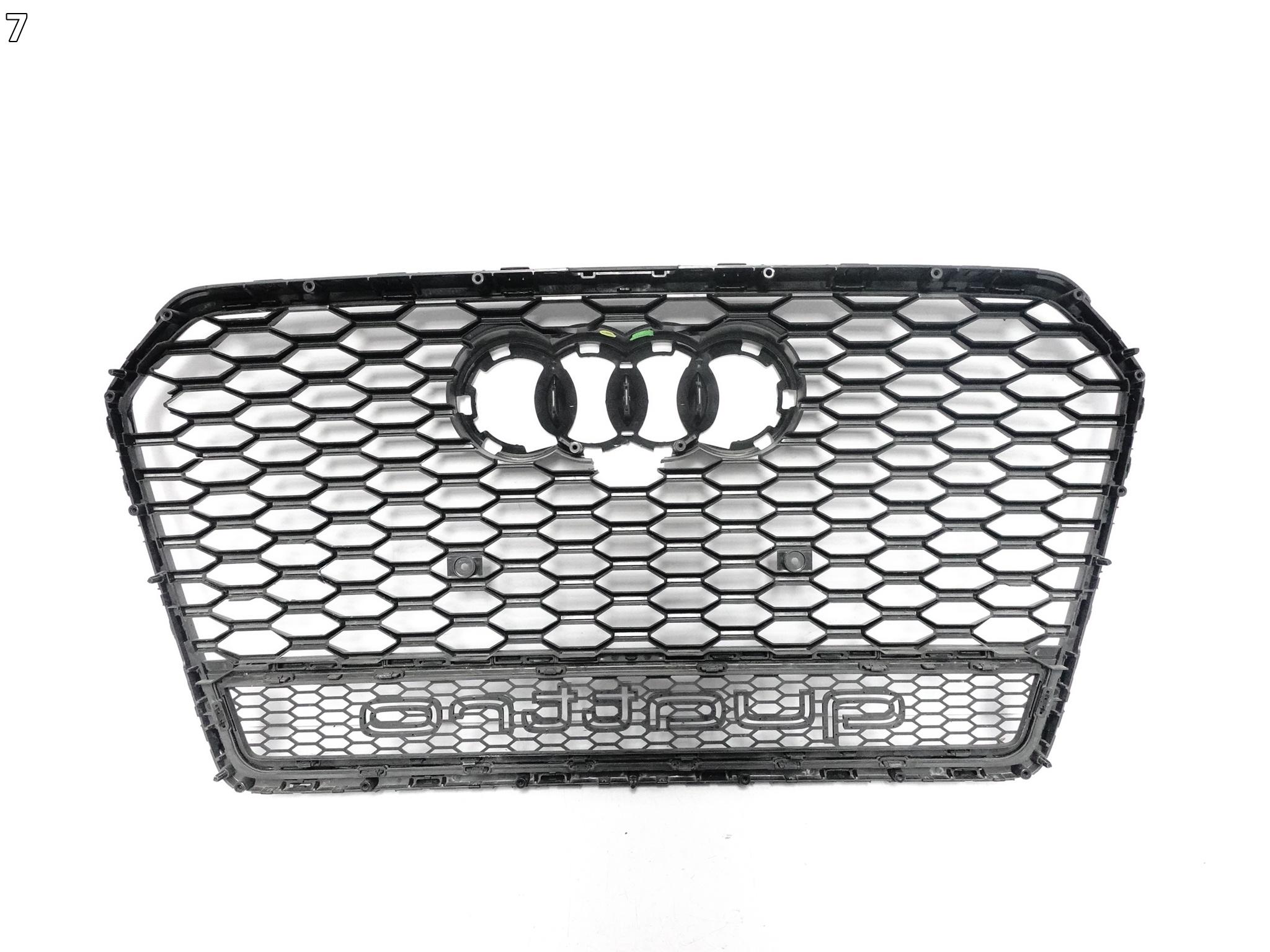 AUDI RS6 4G0 LIFT C7 QUATTRO 14-18 GRILL ATRAPA KRATKA W ZDERZAK PRZÓD AUDI RS6 4G0 LIFT C7 QUATTRO 14-18 GRILL ATRAPA KRATKA W ZDERZAK PRZÓD - obrazek 8