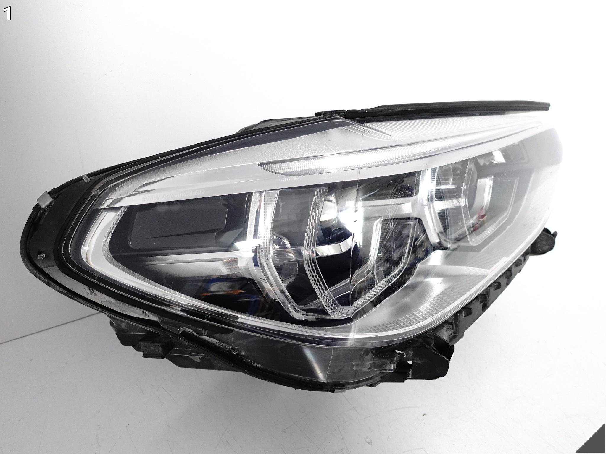 BMW X3 G01 X4 G02 17-20 LAMPA FULL LED ADAPTIVE PRAWA PRZÓD EUROPA 8739654 BMW X3 G01 X4 G02 17-20 LAMPA FULL LED ADAPTIVE PRAWA PRZÓD EUROPA 8739654 - obrazek 2