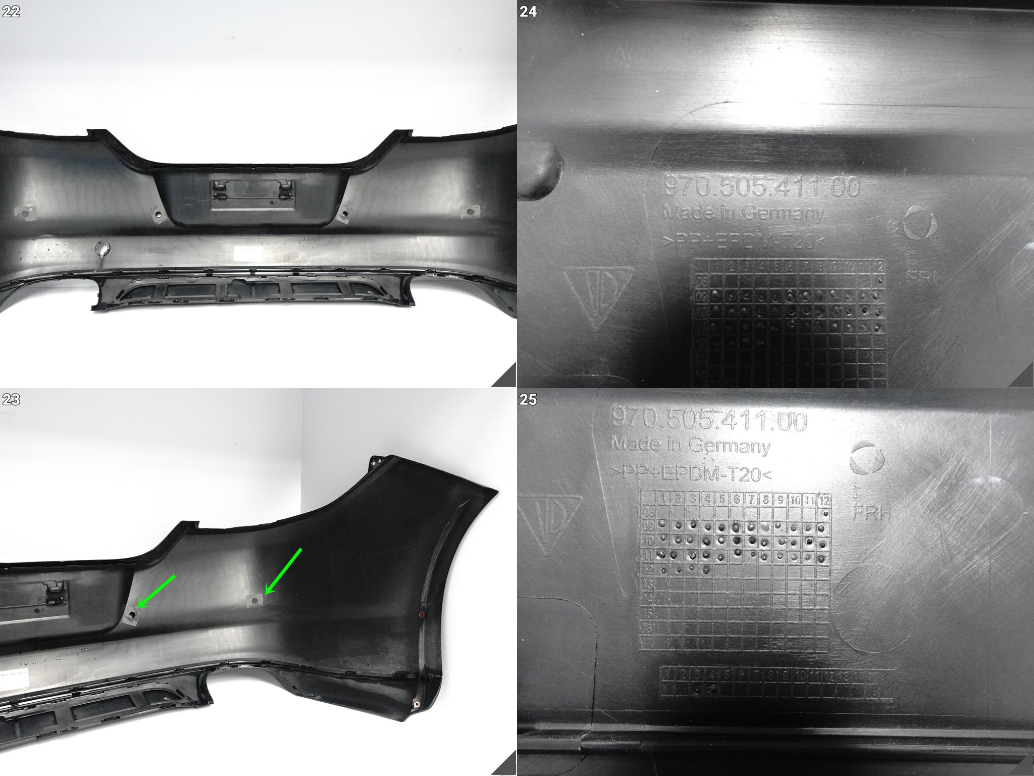 PORSCHE PANAMERA 970 GTS AERO KIT TURBO 09-13 ZDERZAK BUMPER TYŁ (4xPDC) PORSCHE PANAMERA 970 GTS AERO KIT TURBO 09-13 ZDERZAK BUMPER TYŁ (4xPDC) - obrazek 14