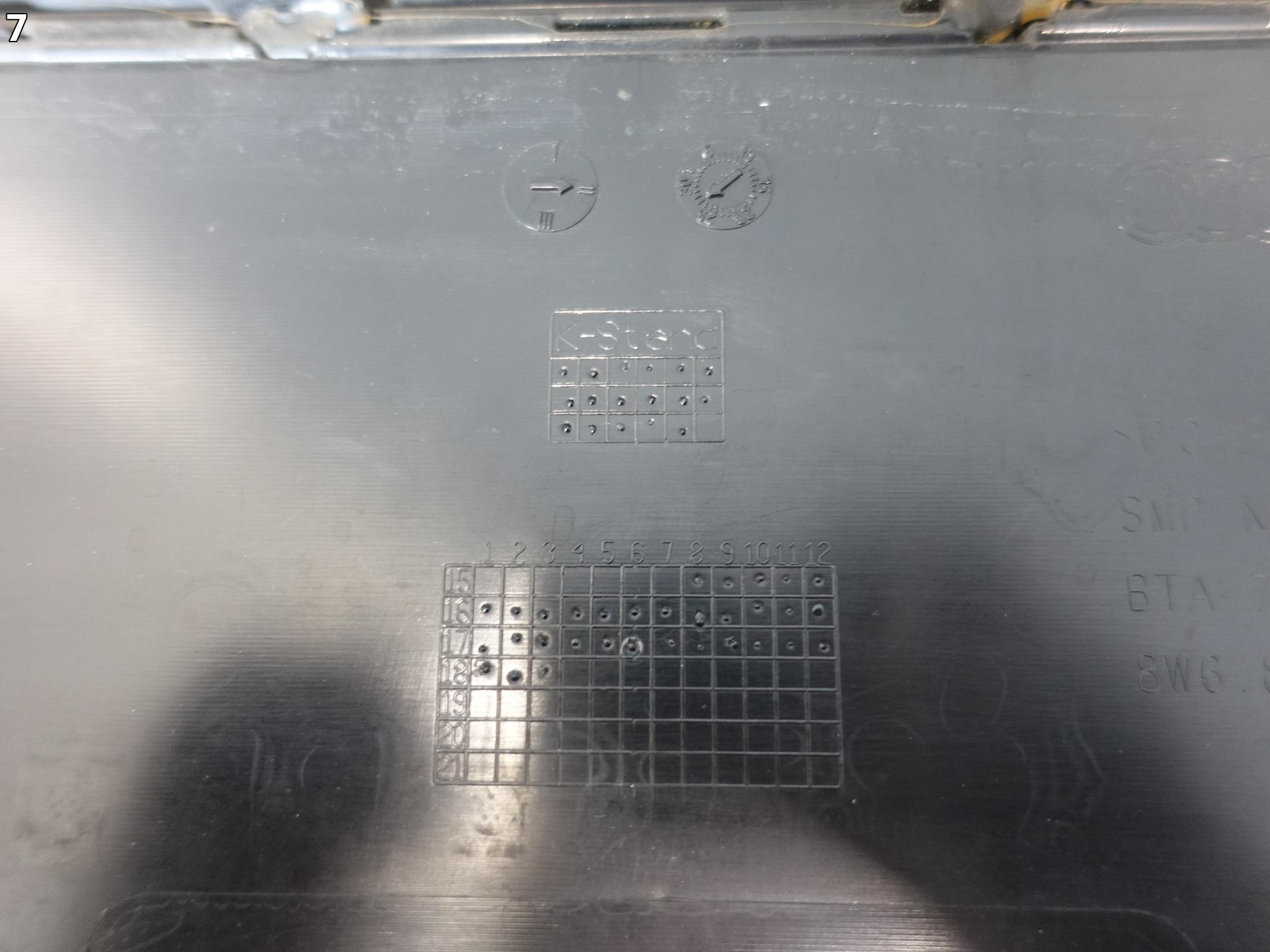 AUDI A5 8W6 F5 B9 S-LINE 16-20 KRATKA GRILL ATRAPA W ZDERZAK CZARNY BLACK AUDI A5 8W6 F5 B9 S-LINE 16-20 KRATKA GRILL ATRAPA W ZDERZAK CZARNY BLACK - obrazek 8