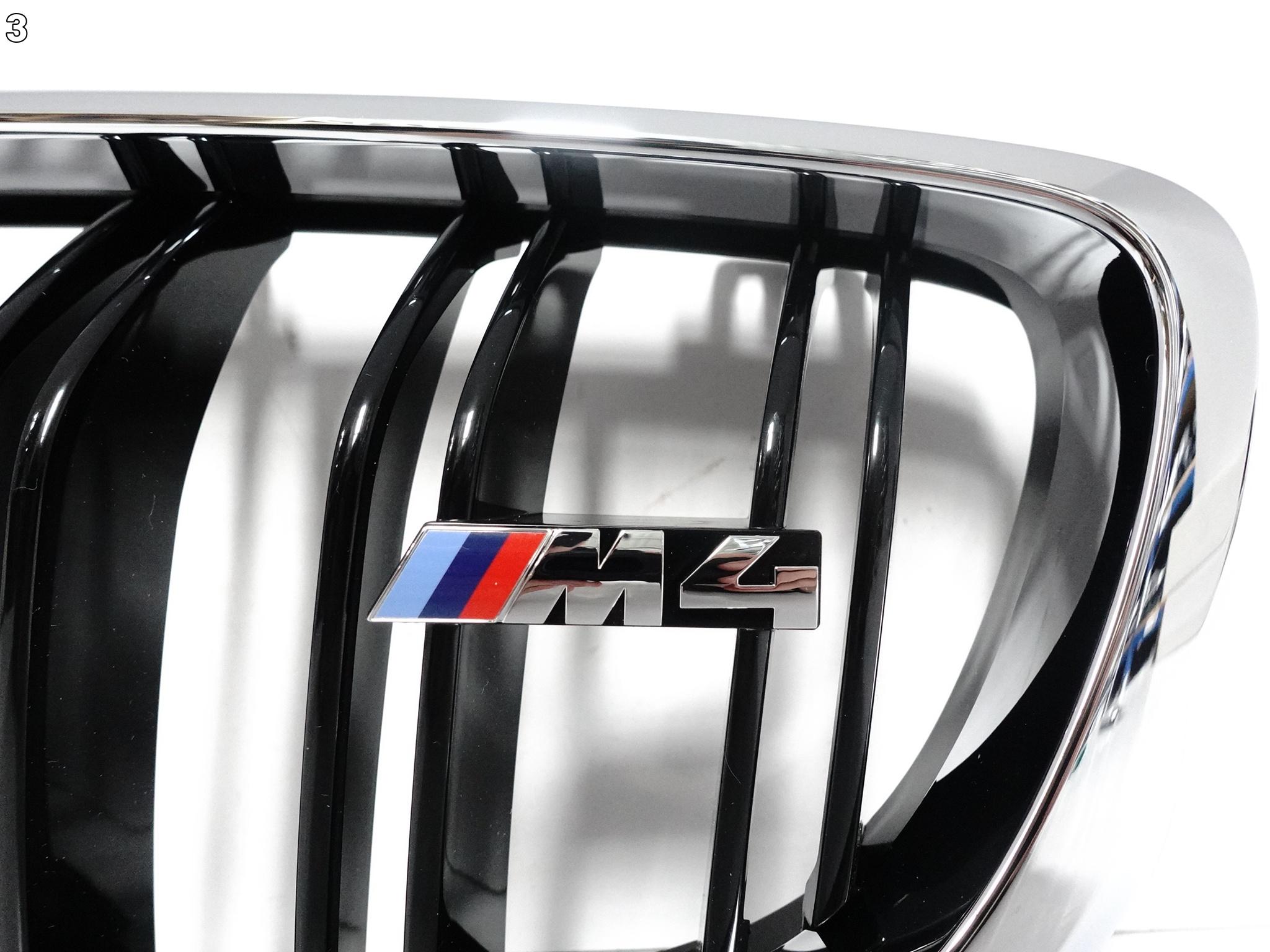 BMW M4 F82 F83 M-POWER 14-20 LCI LIFT GRILL ATRAPA NERKA LEWA KRATKA PRZÓD BMW M4 F82 F83 M-POWER 14-20 LCI LIFT GRILL ATRAPA NERKA LEWA KRATKA PRZÓD - obrazek 4