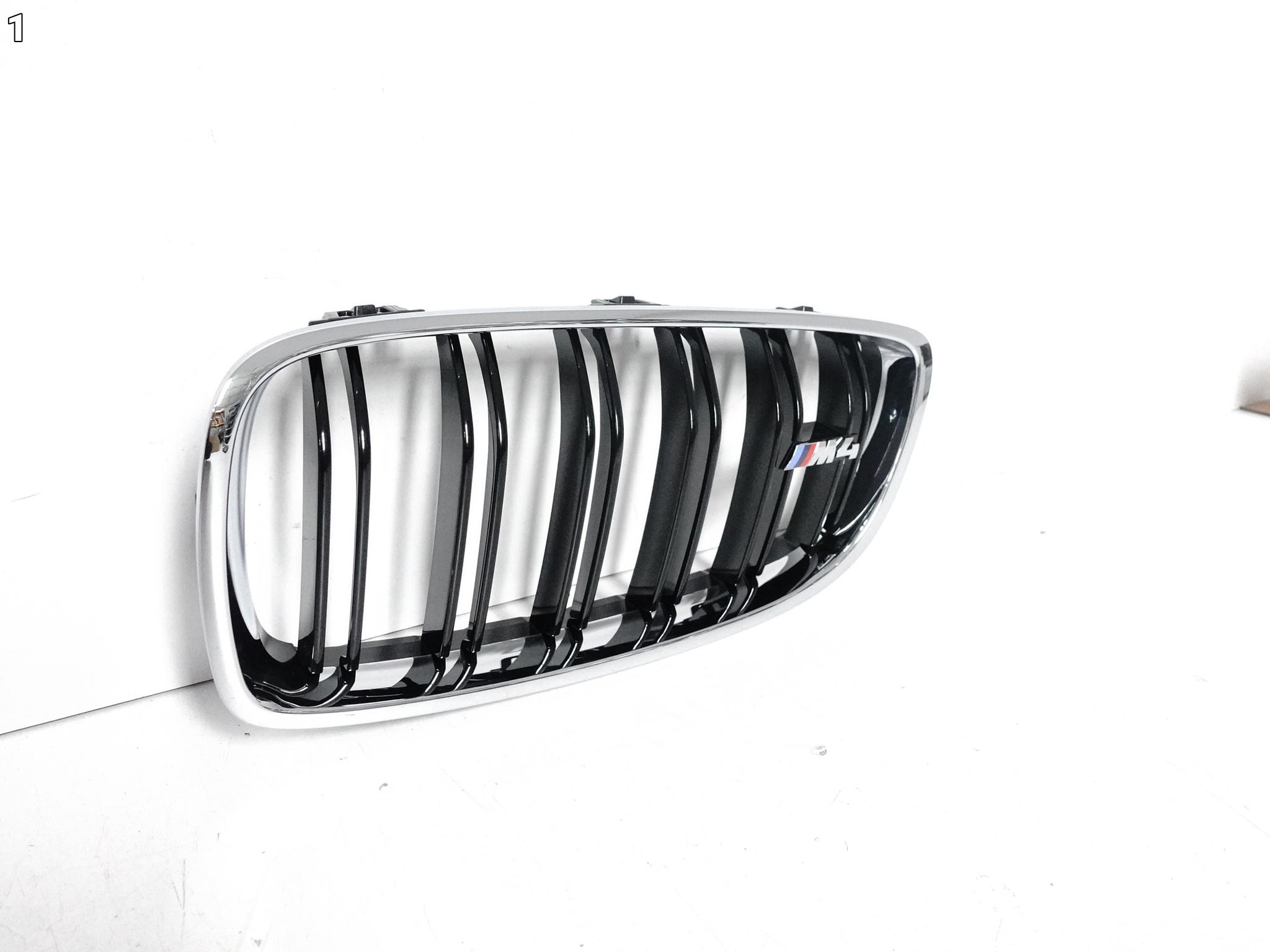 BMW M4 F82 F83 M-POWER 14-20 LCI LIFT GRILL ATRAPA NERKA LEWA KRATKA PRZÓD BMW M4 F82 F83 M-POWER 14-20 LCI LIFT GRILL ATRAPA NERKA LEWA KRATKA PRZÓD - obrazek 2