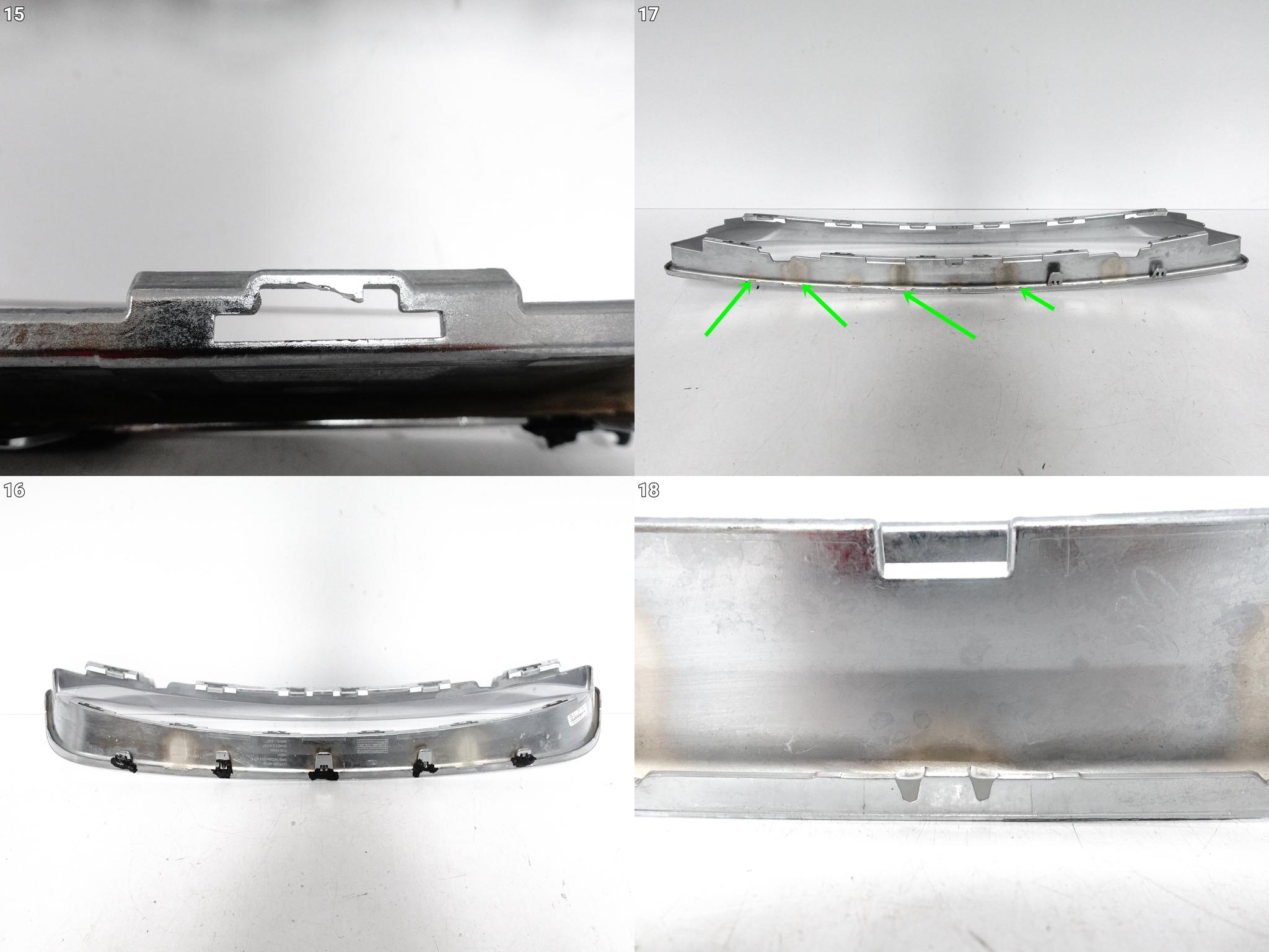 FORD MUSTANG V 5 LIFT S197 12-14 RAMKA CHROM GRILL ATRAPA W ZDERZAK PRZÓD FORD MUSTANG V 5 LIFT S197 12-14 RAMKA CHROM GRILL ATRAPA W ZDERZAK PRZÓD - obrazek 13